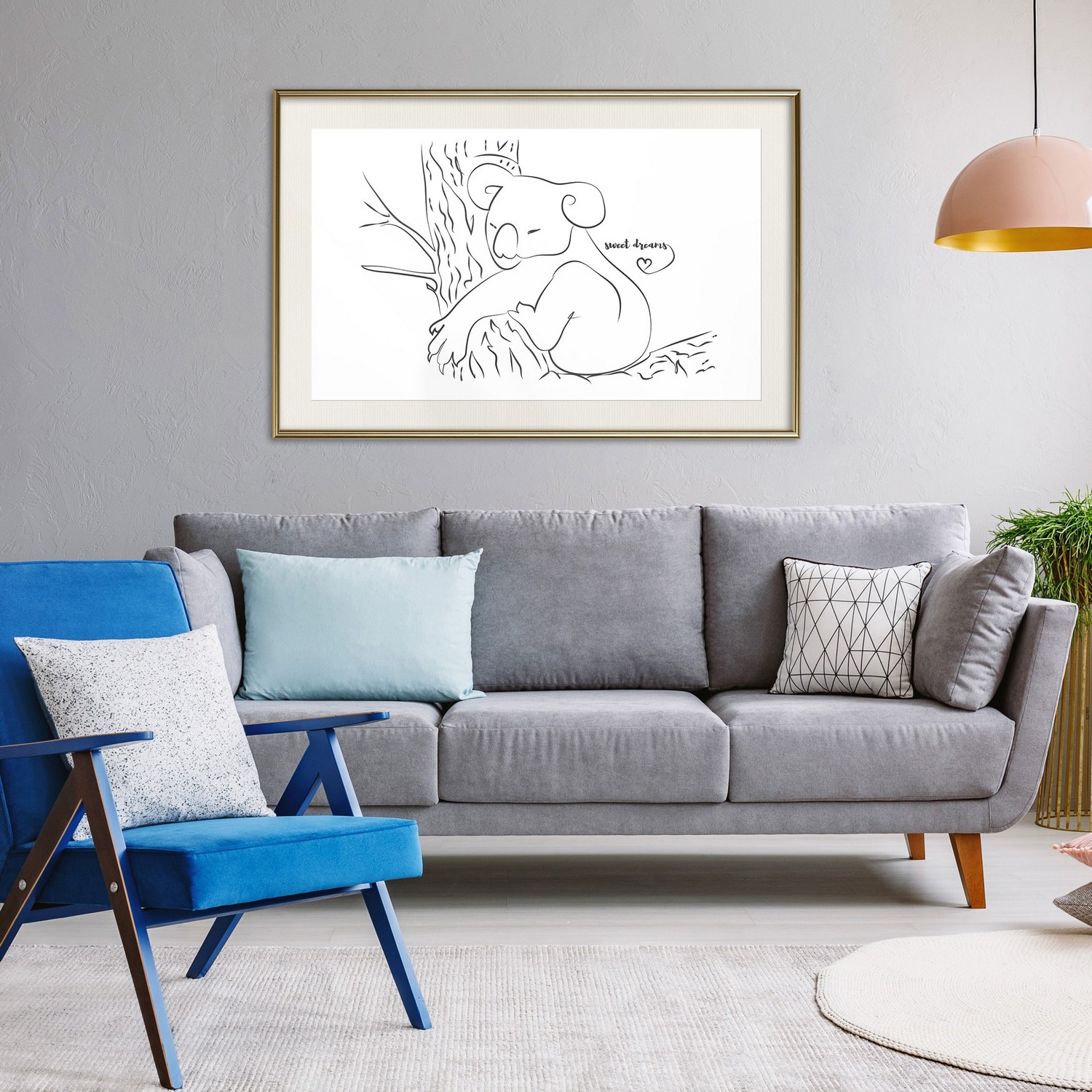 Poster Artgeist Affisch Sleepy Koala