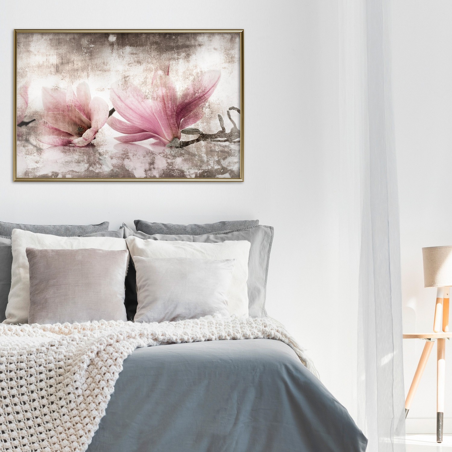 Poster Artgeist Affisch Magnolia Memory