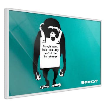 Poster Artgeist Affisch Angry Monkey