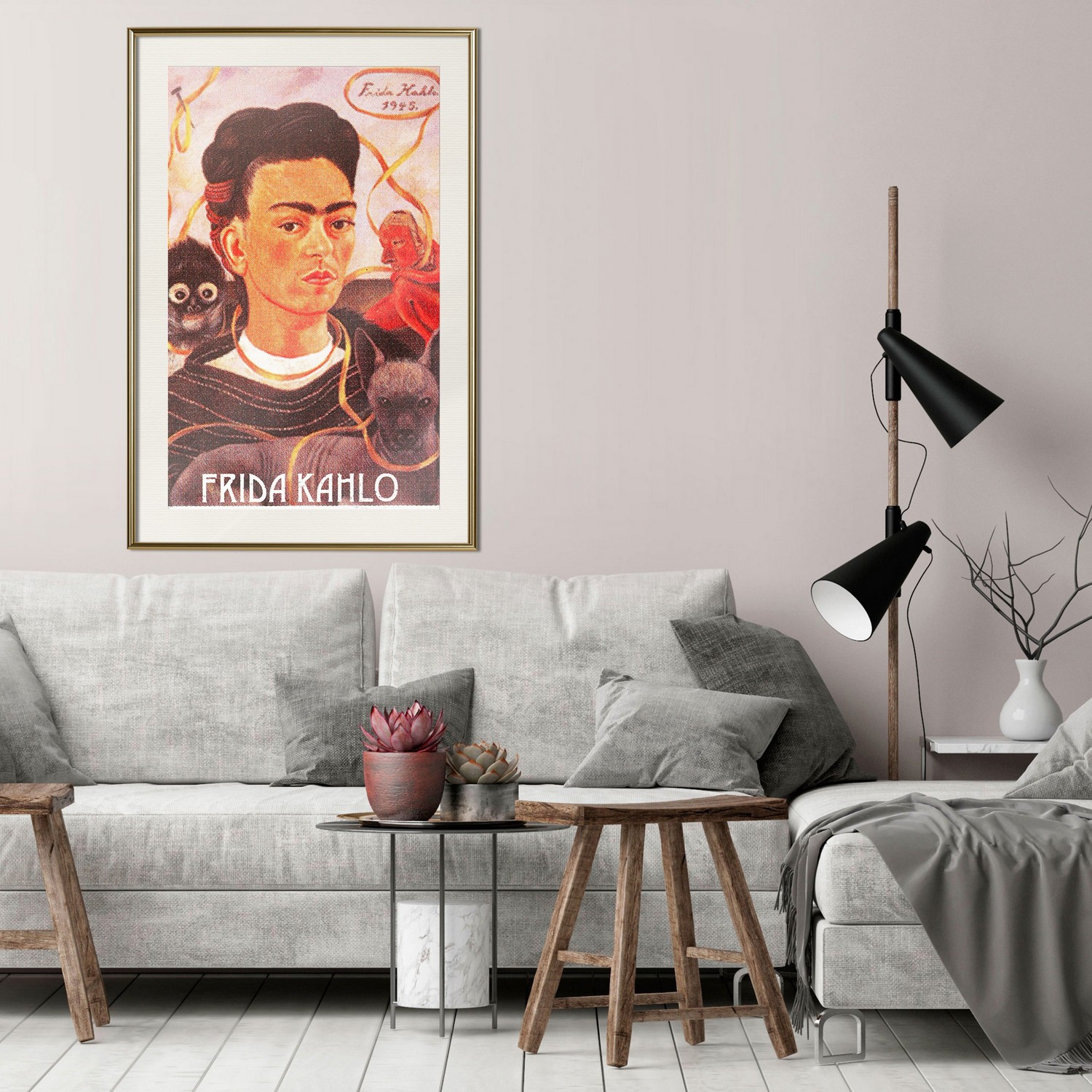 Poster Artgeist Affisch Frida Kahlo
