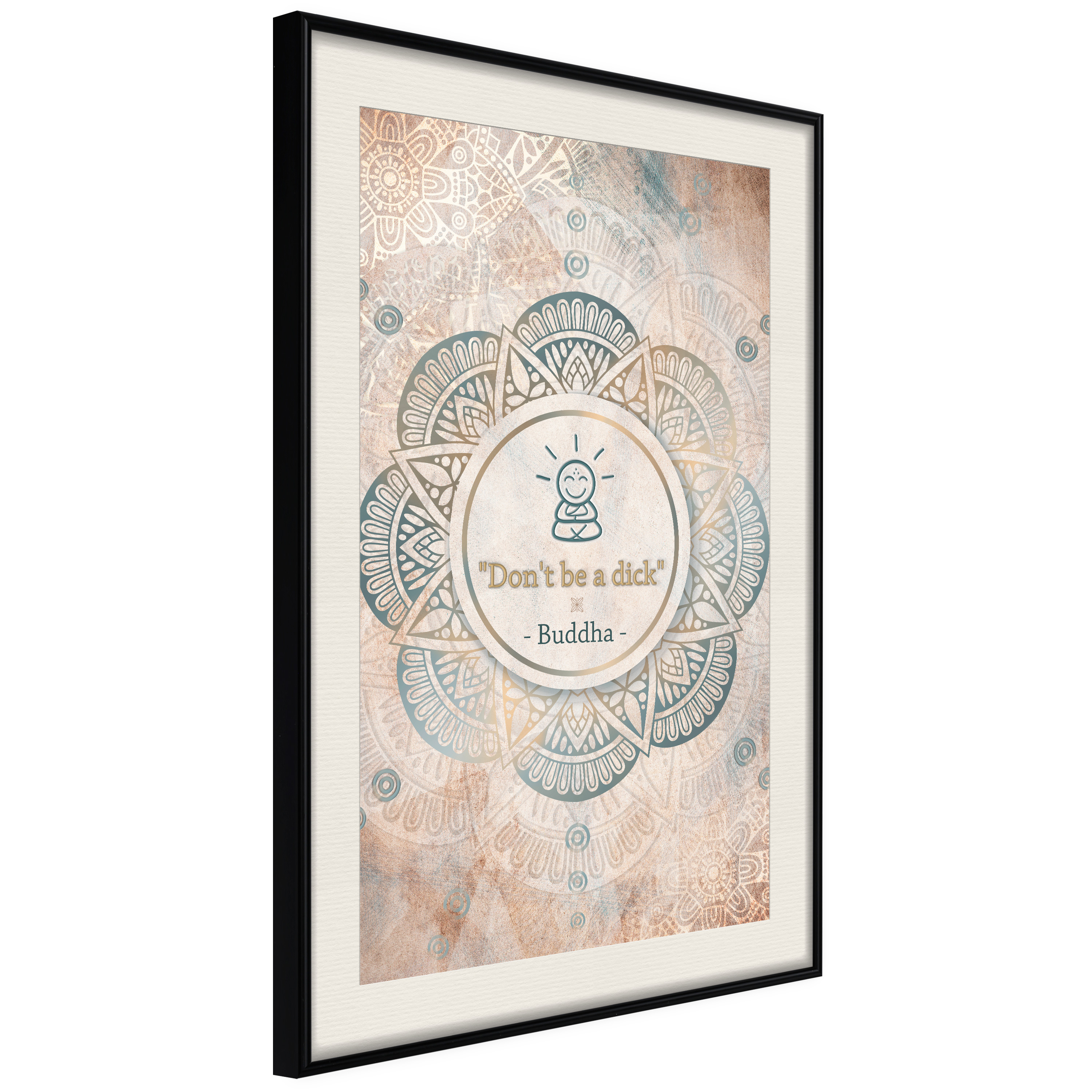 Poster Artgeist Affisch Don't Be a Dick