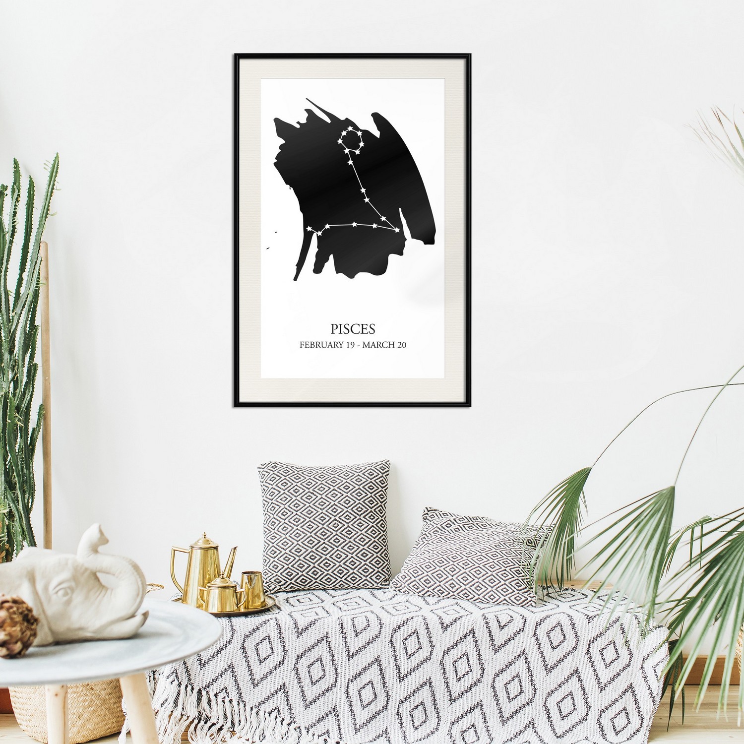 Poster Artgeist Affisch Zodiac Signs Pisces