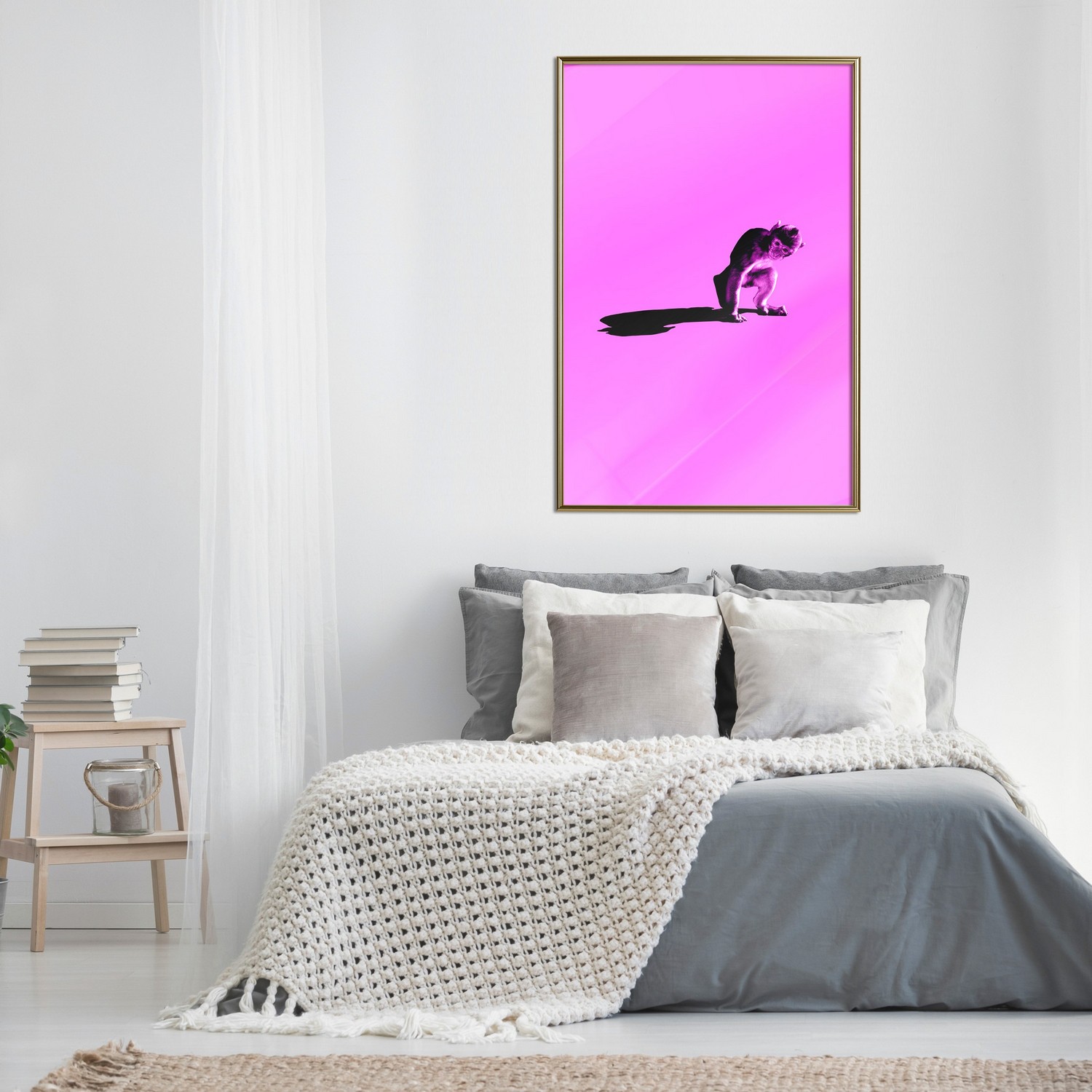 Poster Artgeist Affisch Little Monkey