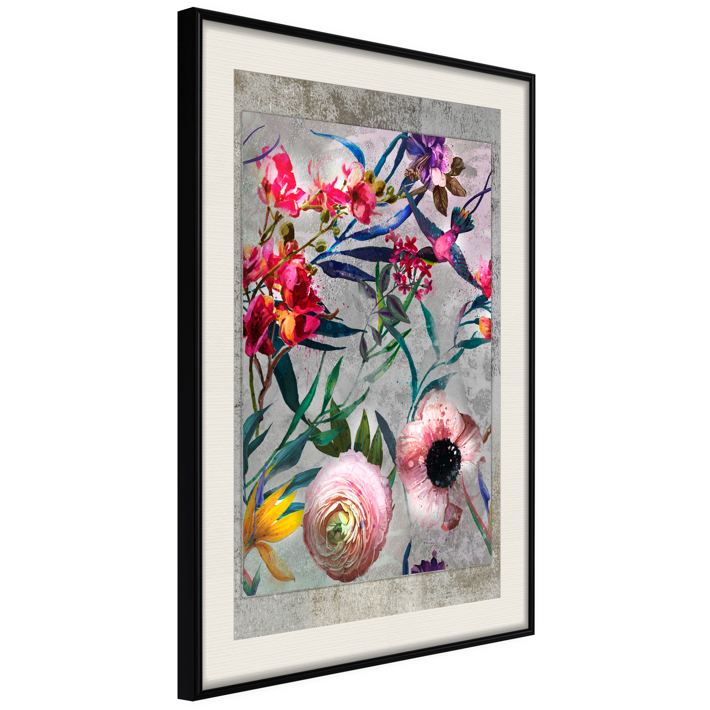 Poster Artgeist Affisch Rustic Flowers
