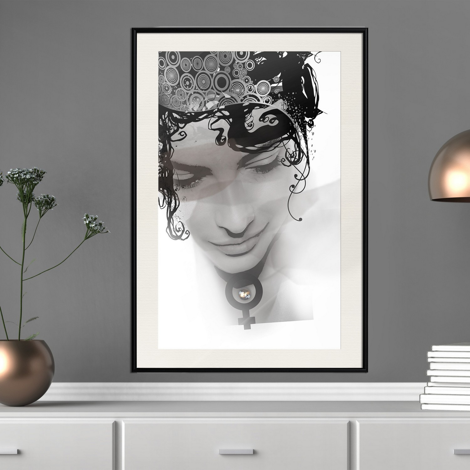 Poster Artgeist Affisch Female Beauty