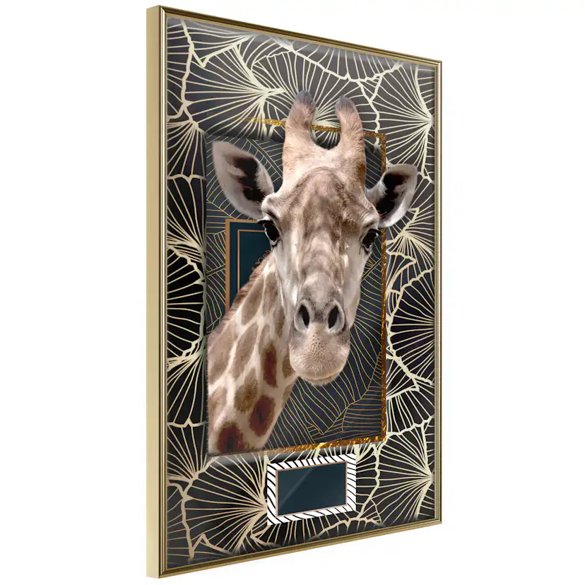 Poster Artgeist Affisch Giraffe