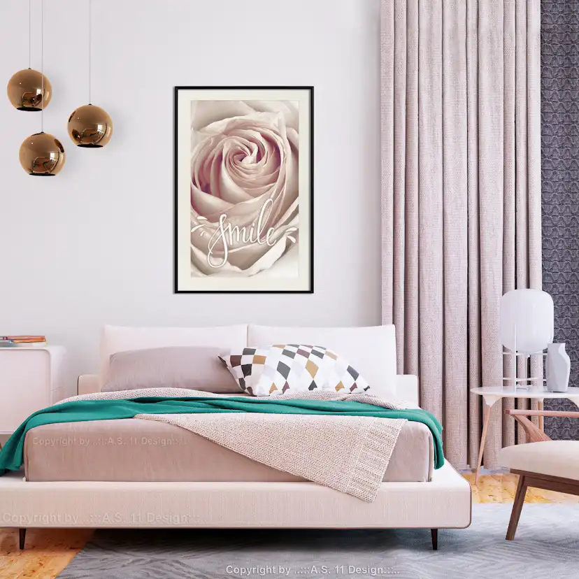 Poster Artgeist Affisch Let's Smile!