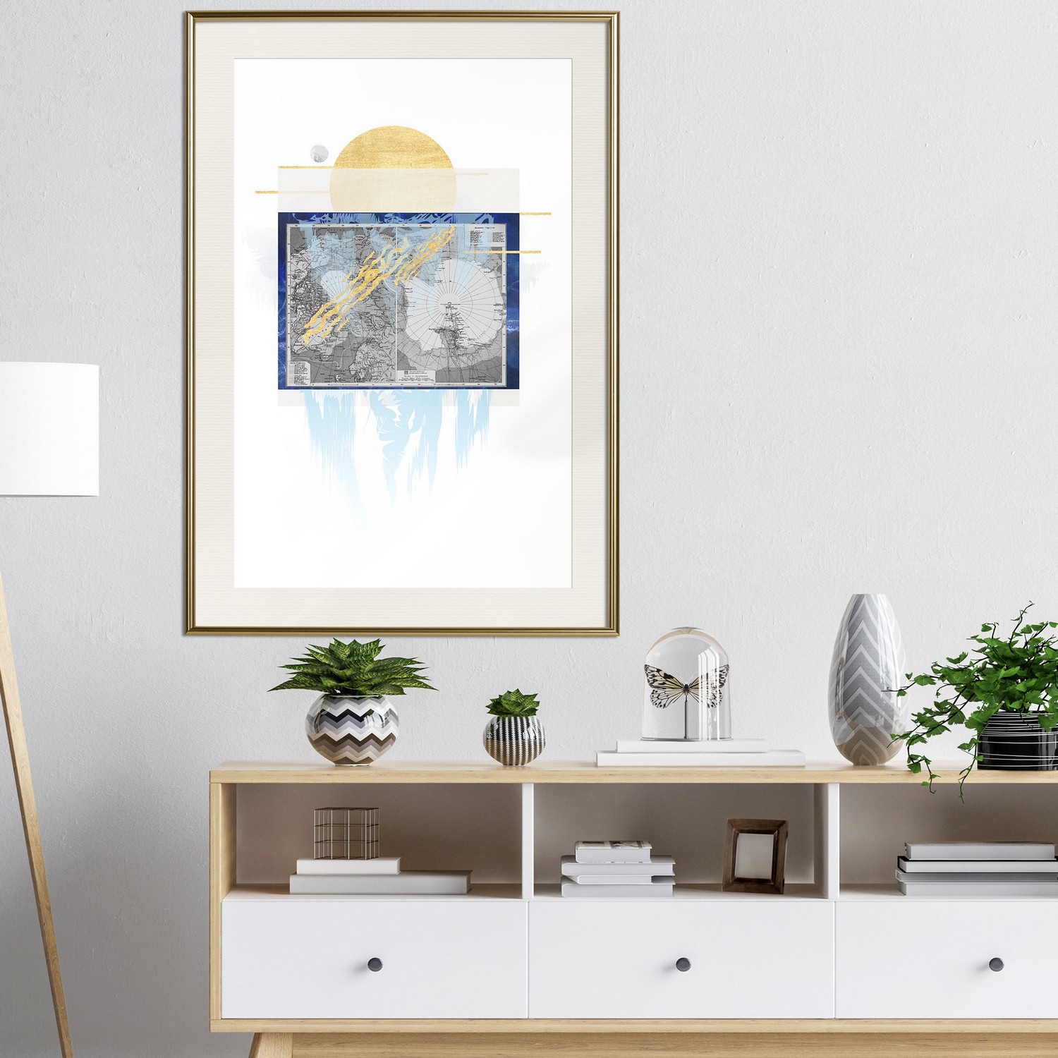 Poster Artgeist Affisch Antarctica