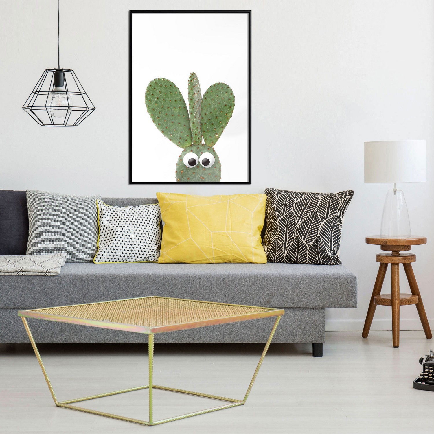 Poster Artgeist Affisch Ear Cactus