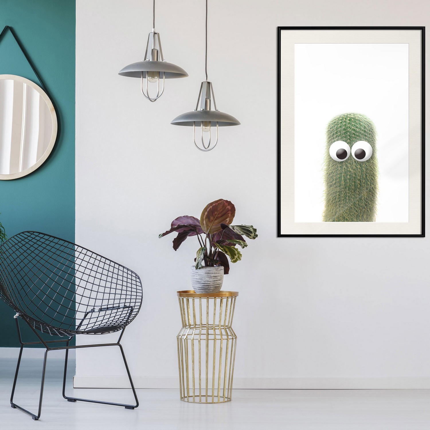 Poster Artgeist Affisch Prickly Friend