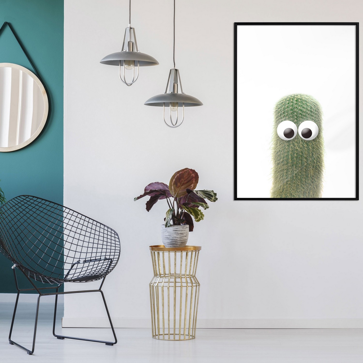 Poster Artgeist Affisch Prickly Friend