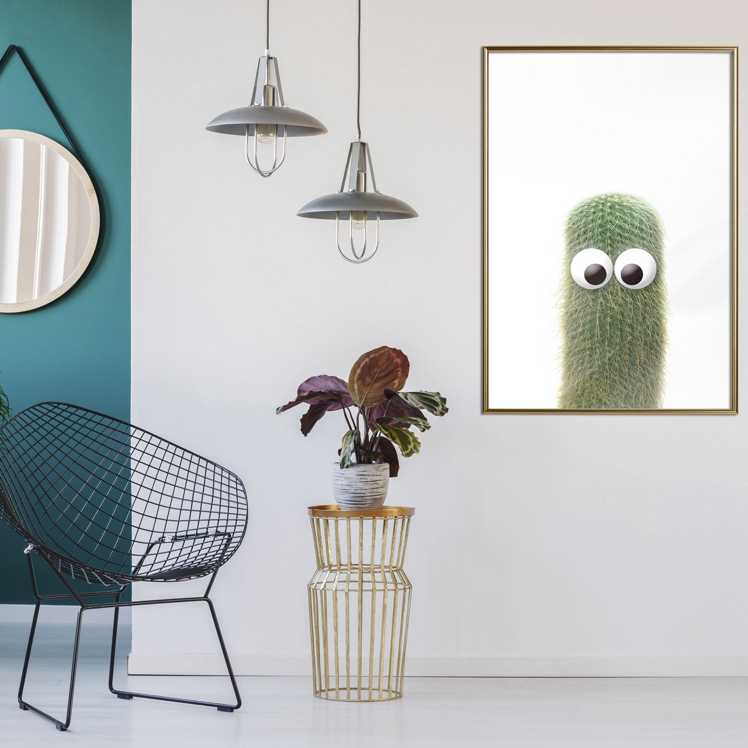 Poster Artgeist Affisch Prickly Friend