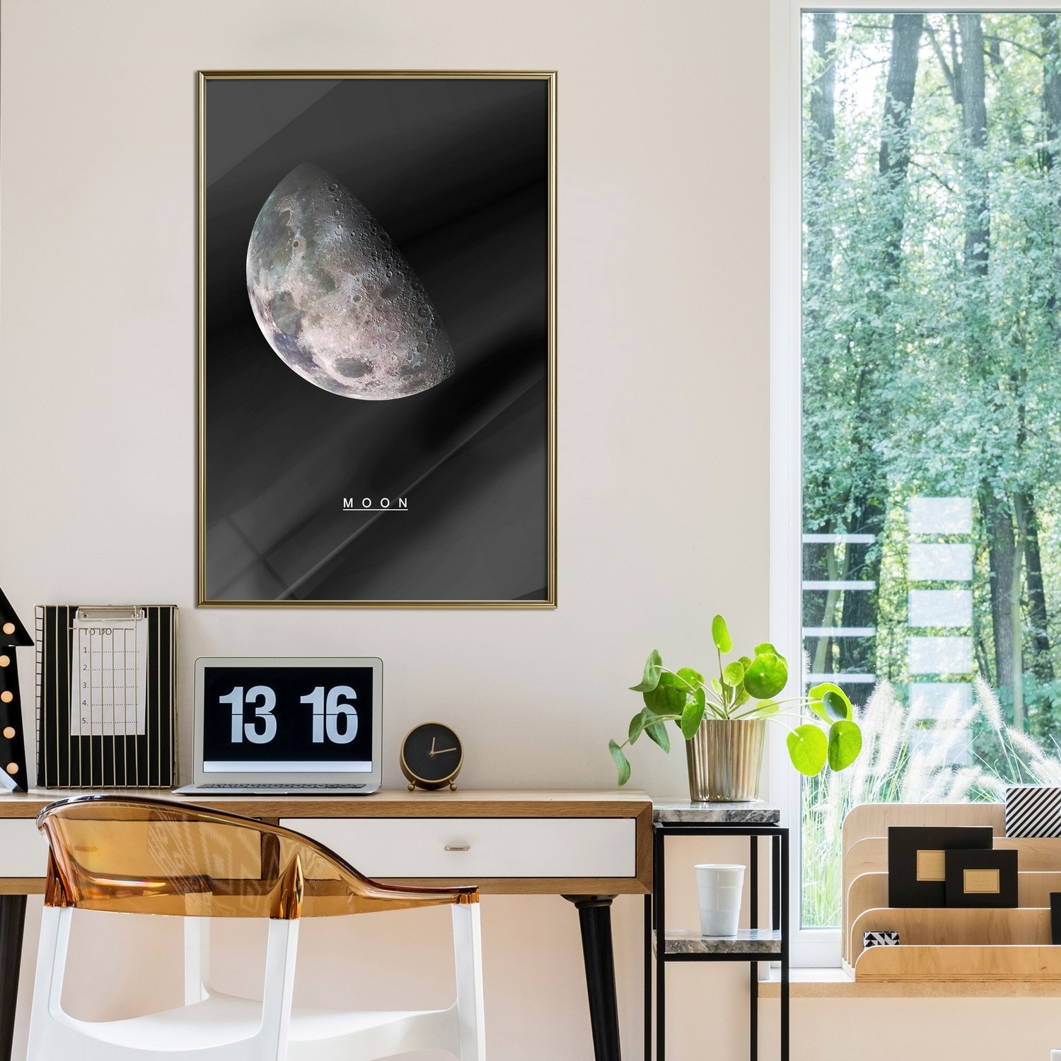 Poster Artgeist Affisch Moon