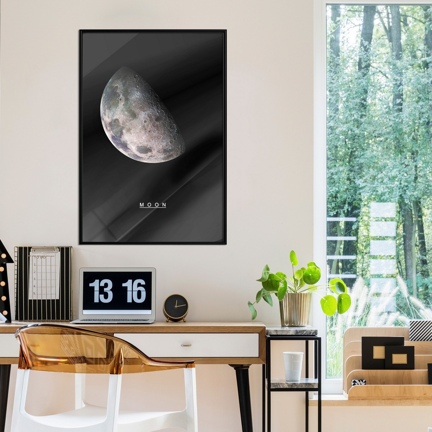 Poster Artgeist Affisch Moon