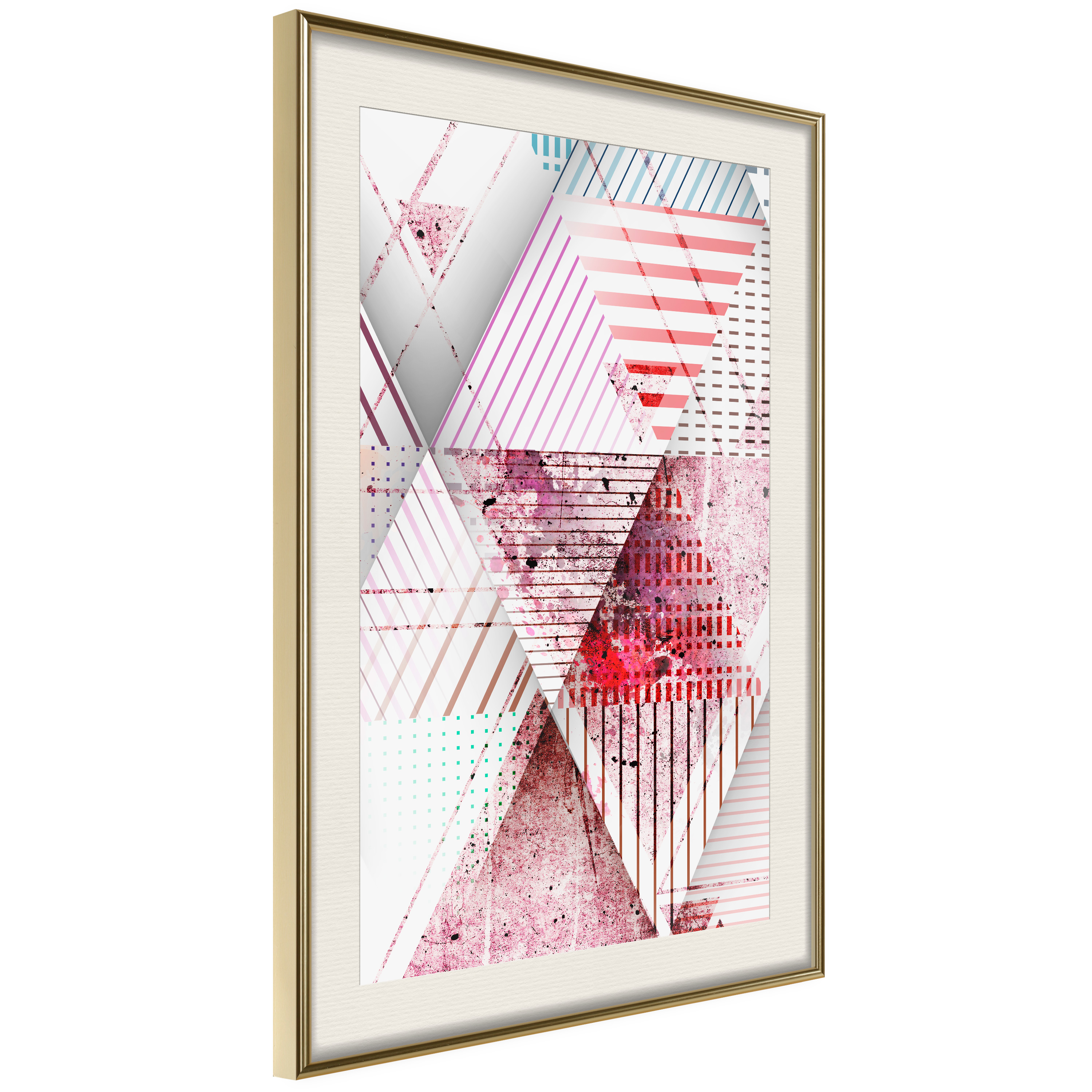 Poster Artgeist Affisch Geometric Triangle