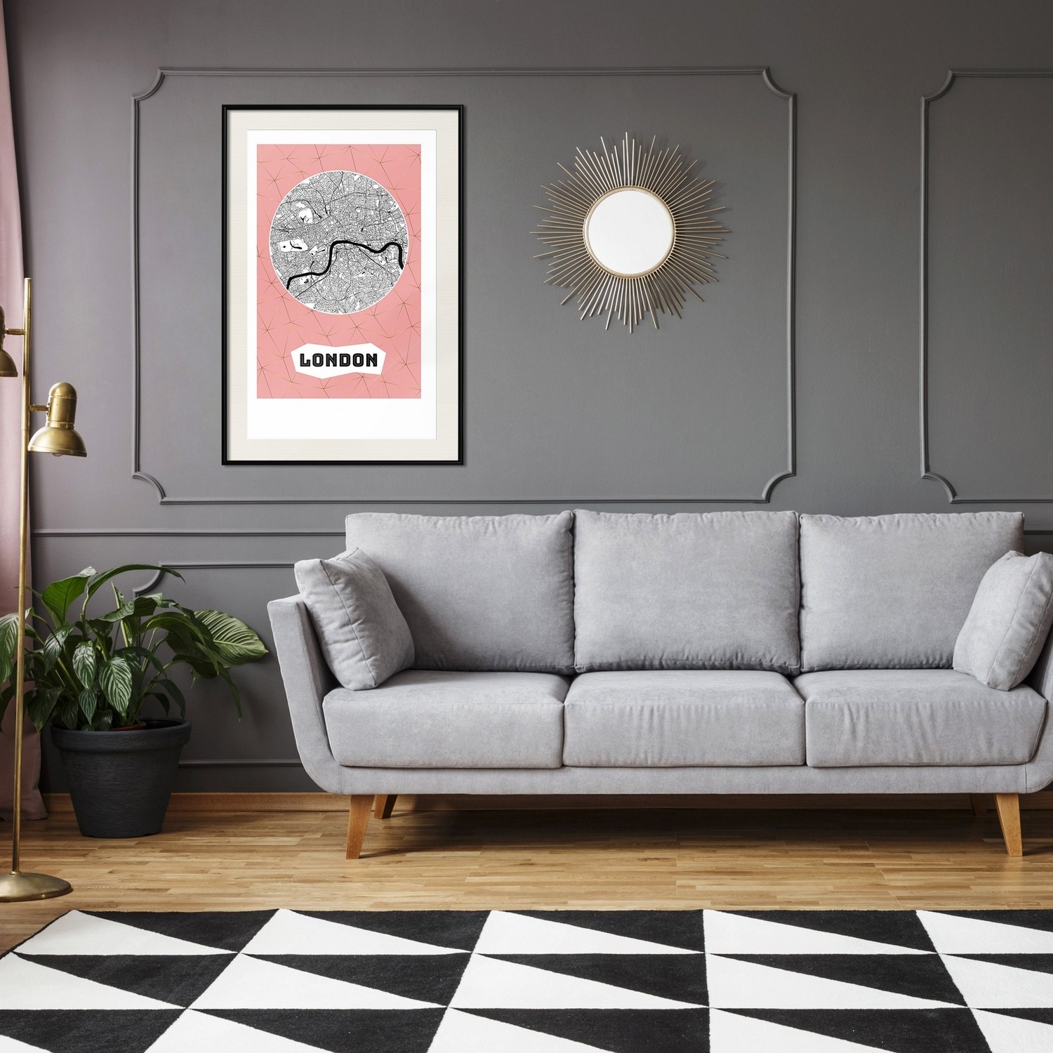 Poster Artgeist Affisch Central London