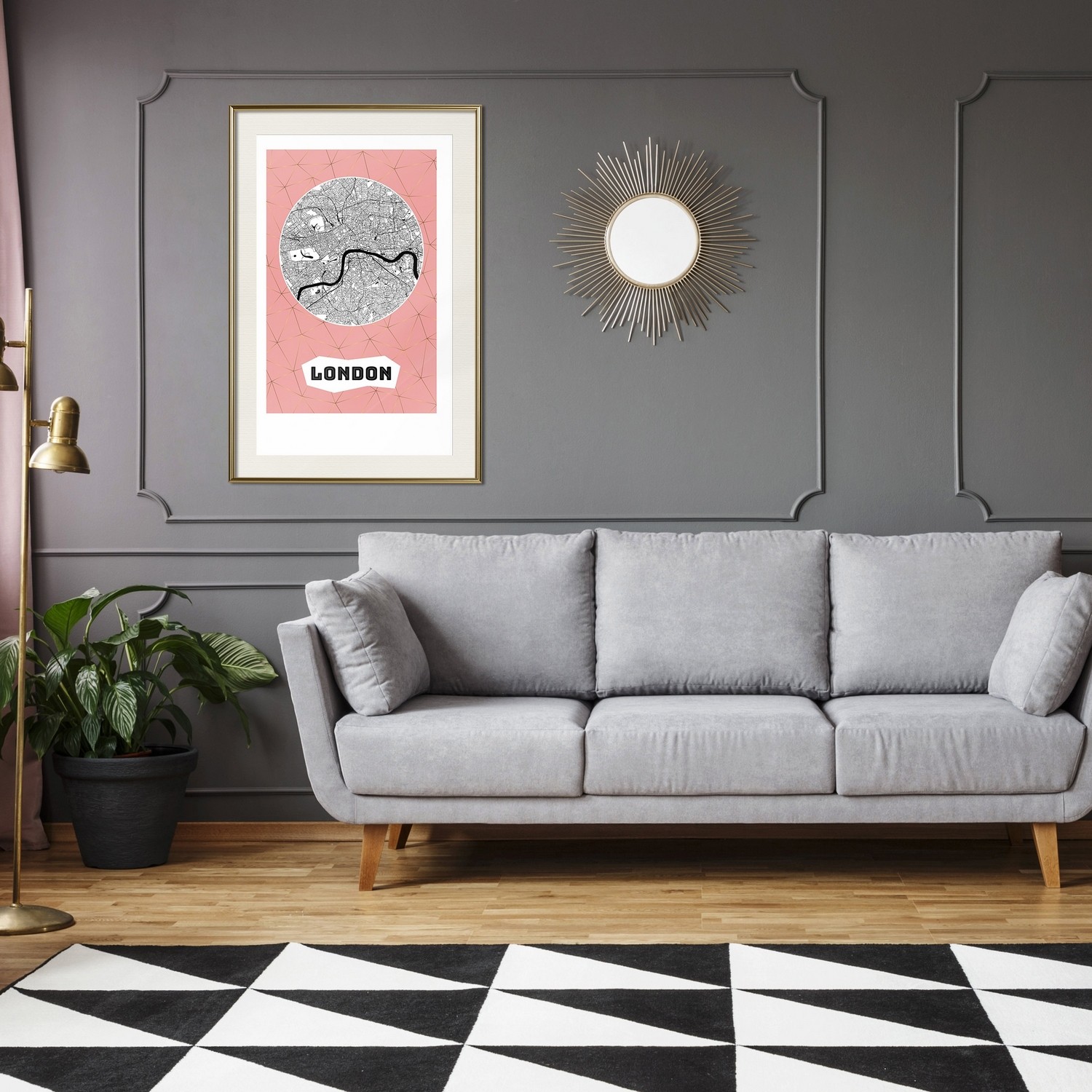 Poster Artgeist Affisch Central London