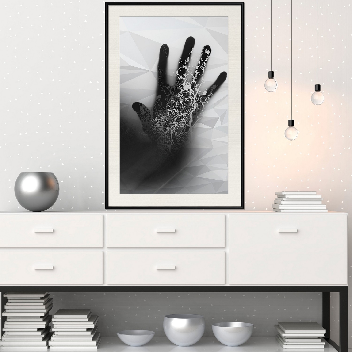 Poster Artgeist Affisch Magic Hand