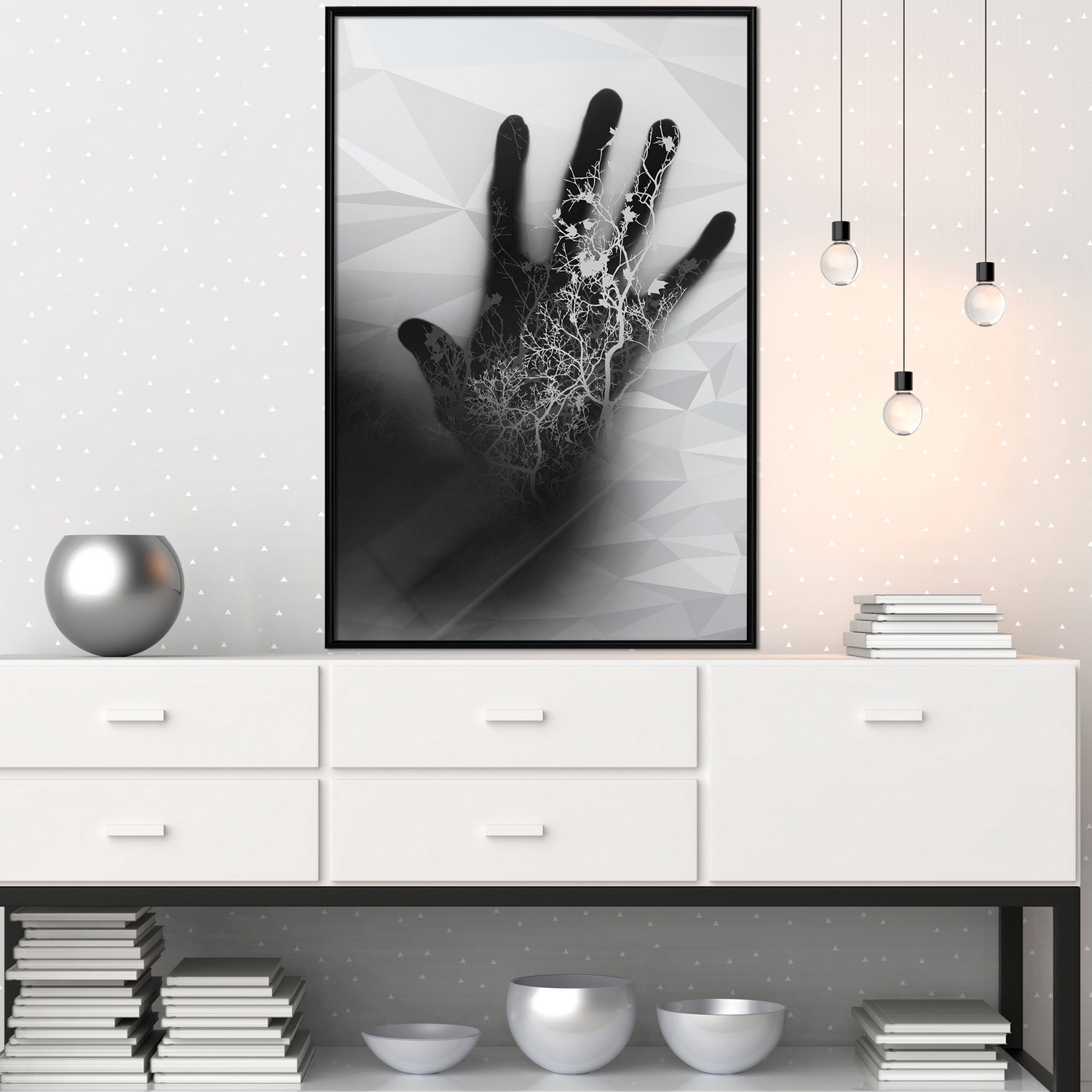 Poster Artgeist Affisch Magic Hand