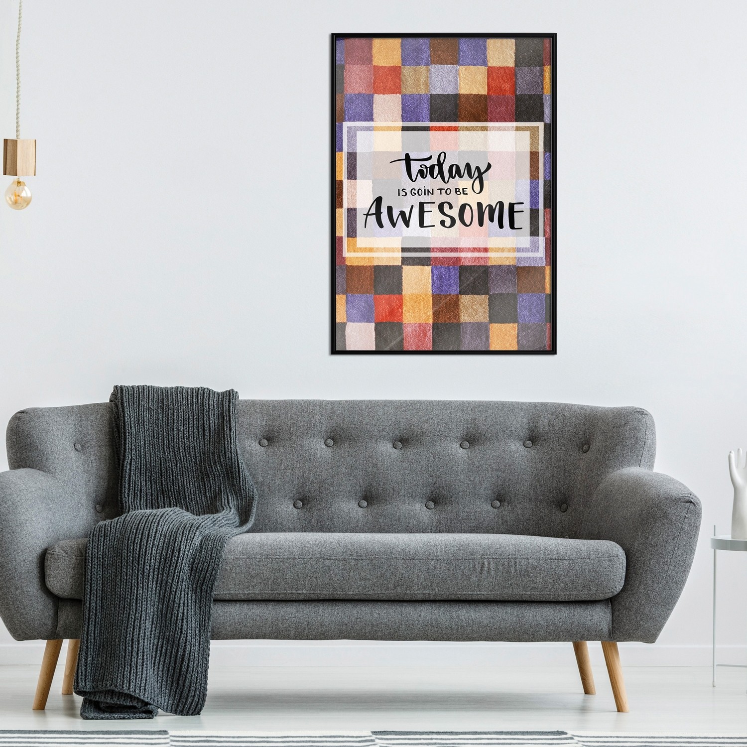 Poster Artgeist Affisch Today Is Goin To Be Awesome