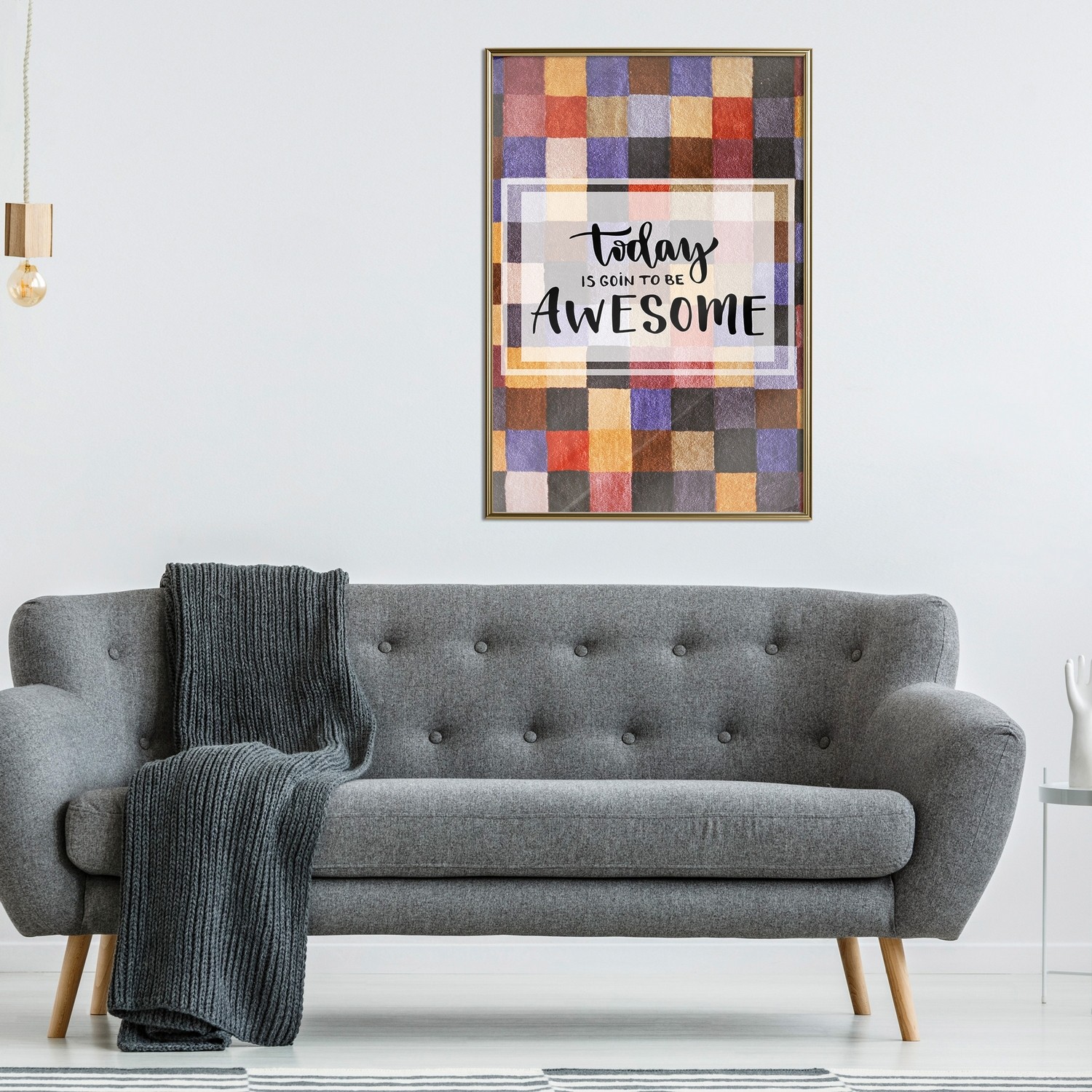 Poster Artgeist Affisch Today Is Goin To Be Awesome