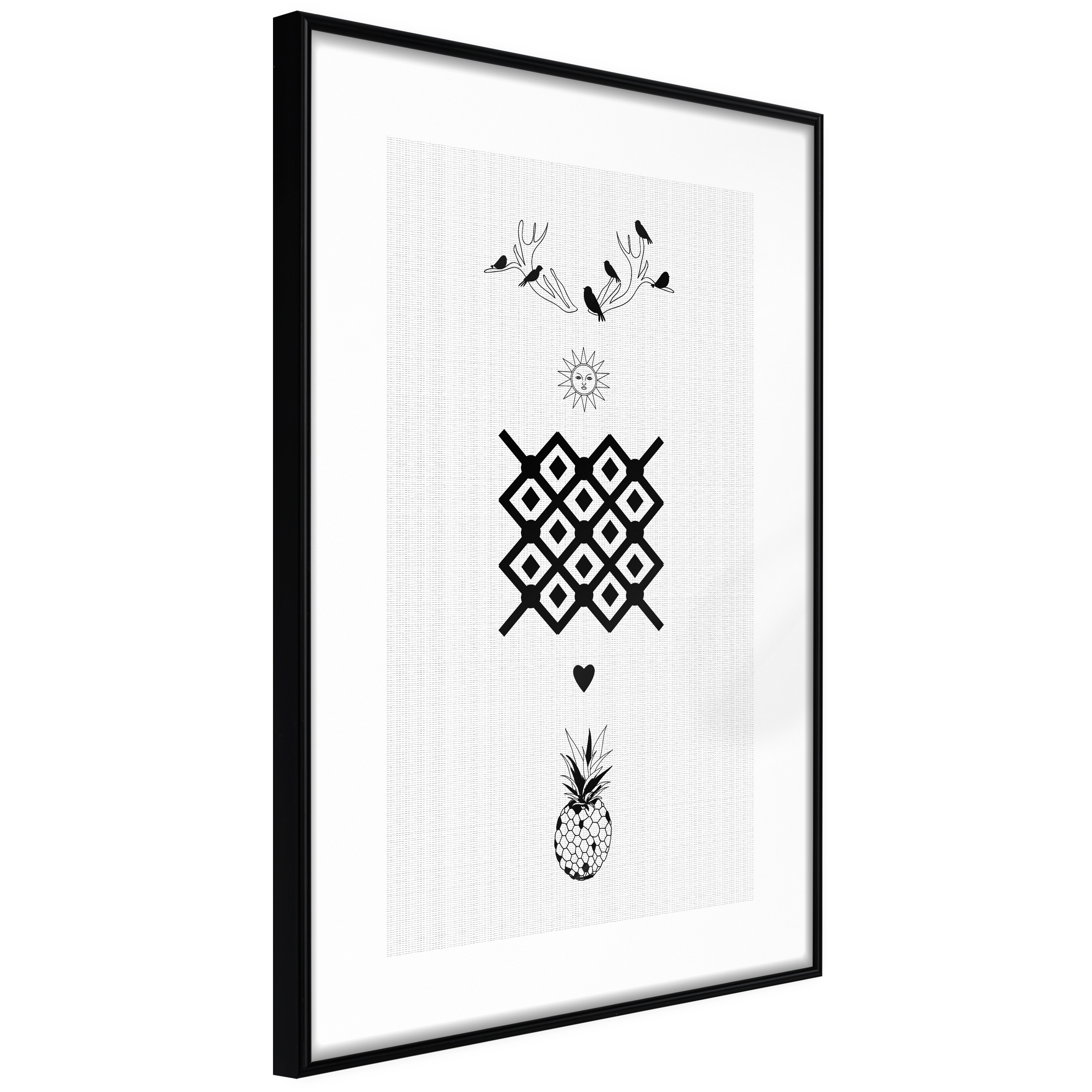 Poster Artgeist Affisch Happiness