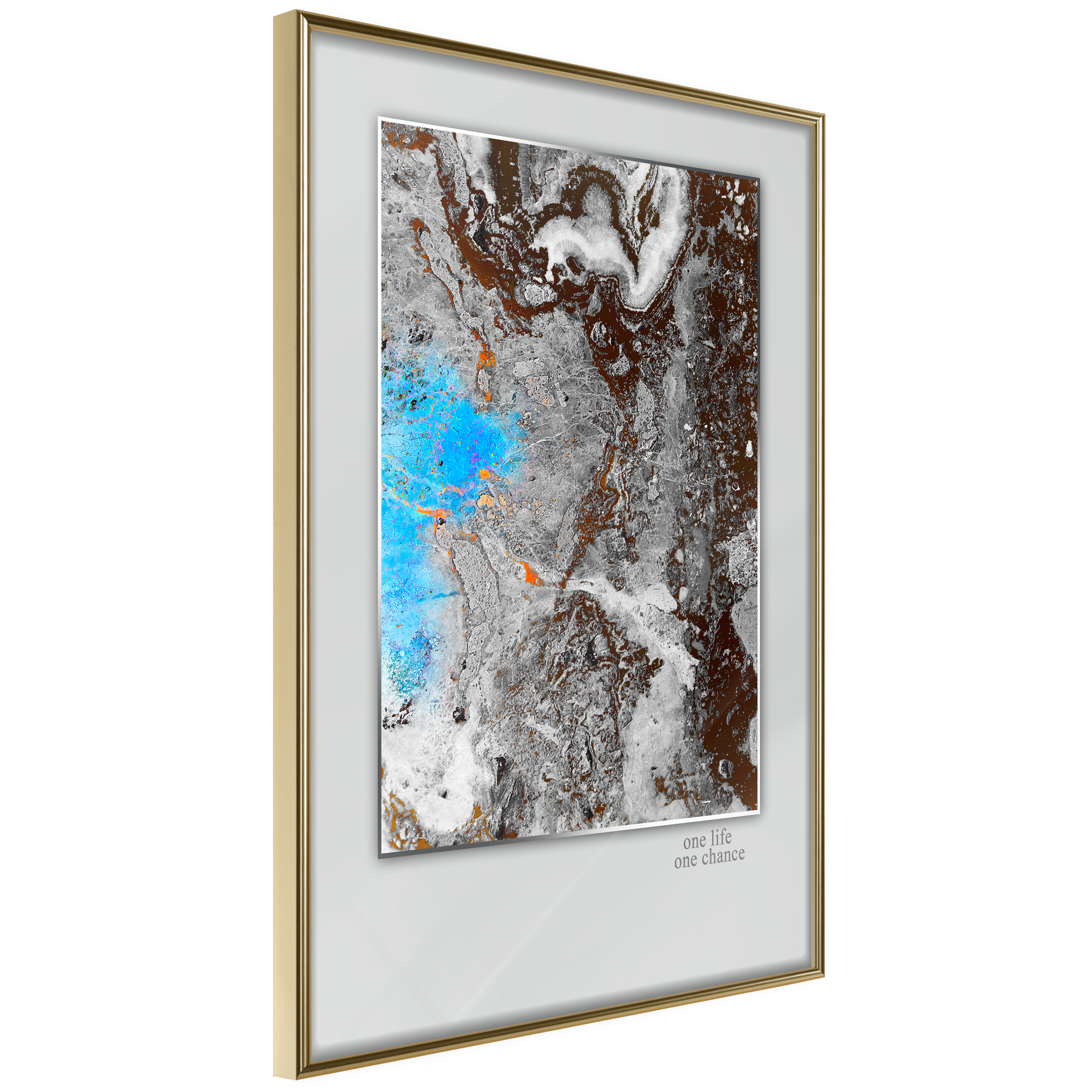 Poster Artgeist Affisch One Life - One Chance