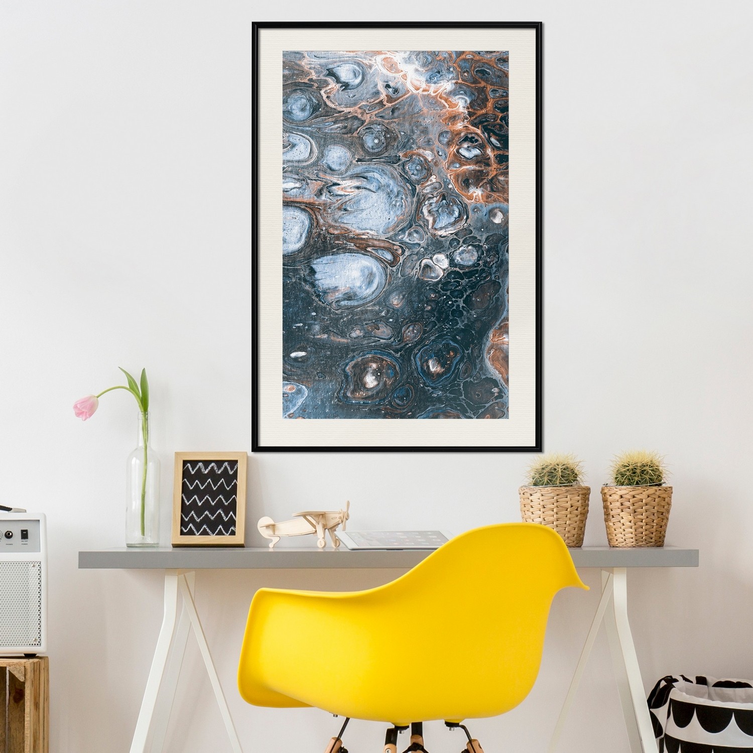 Poster Artgeist Affisch Ocean of Stain