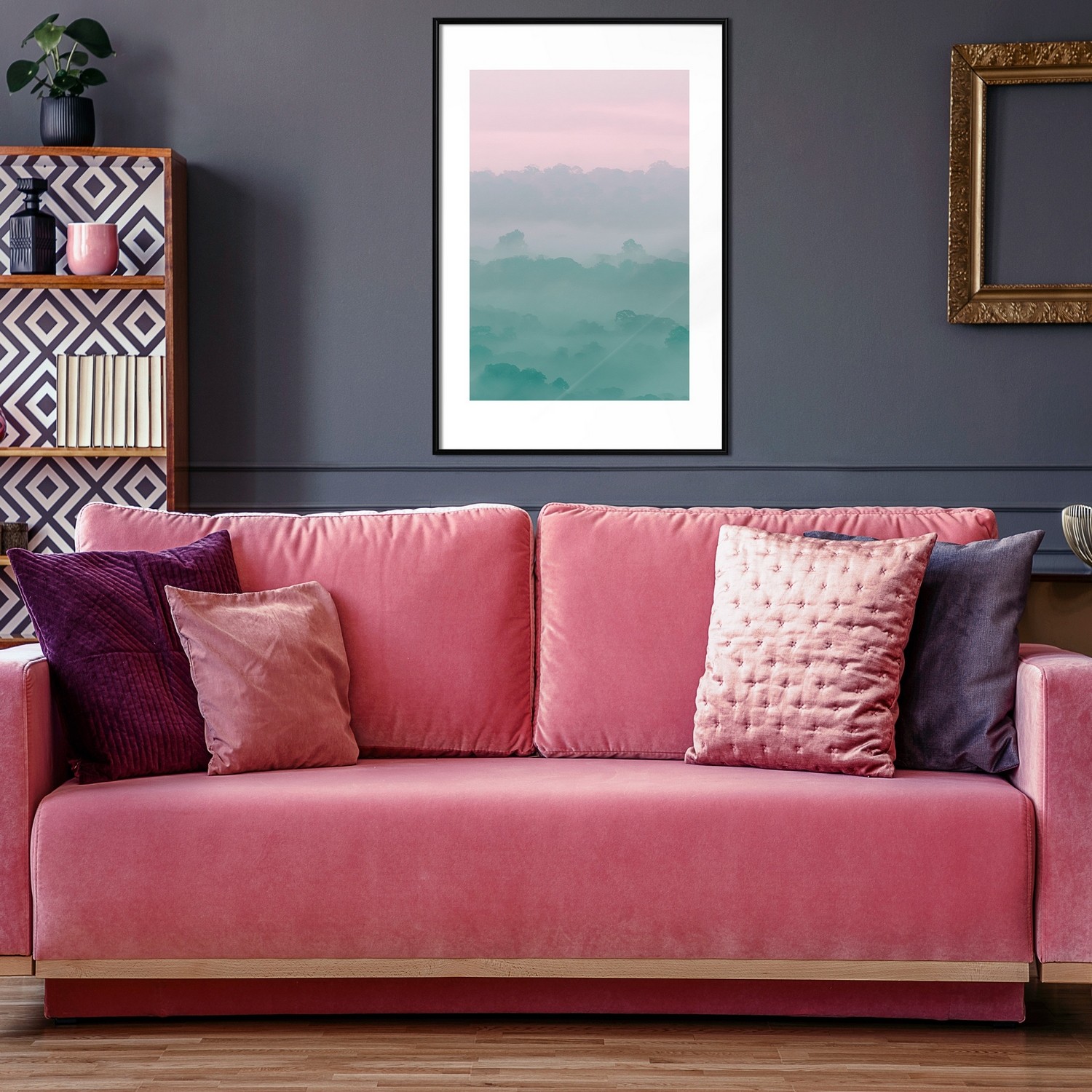 Poster Artgeist Affisch Foggy Dawn