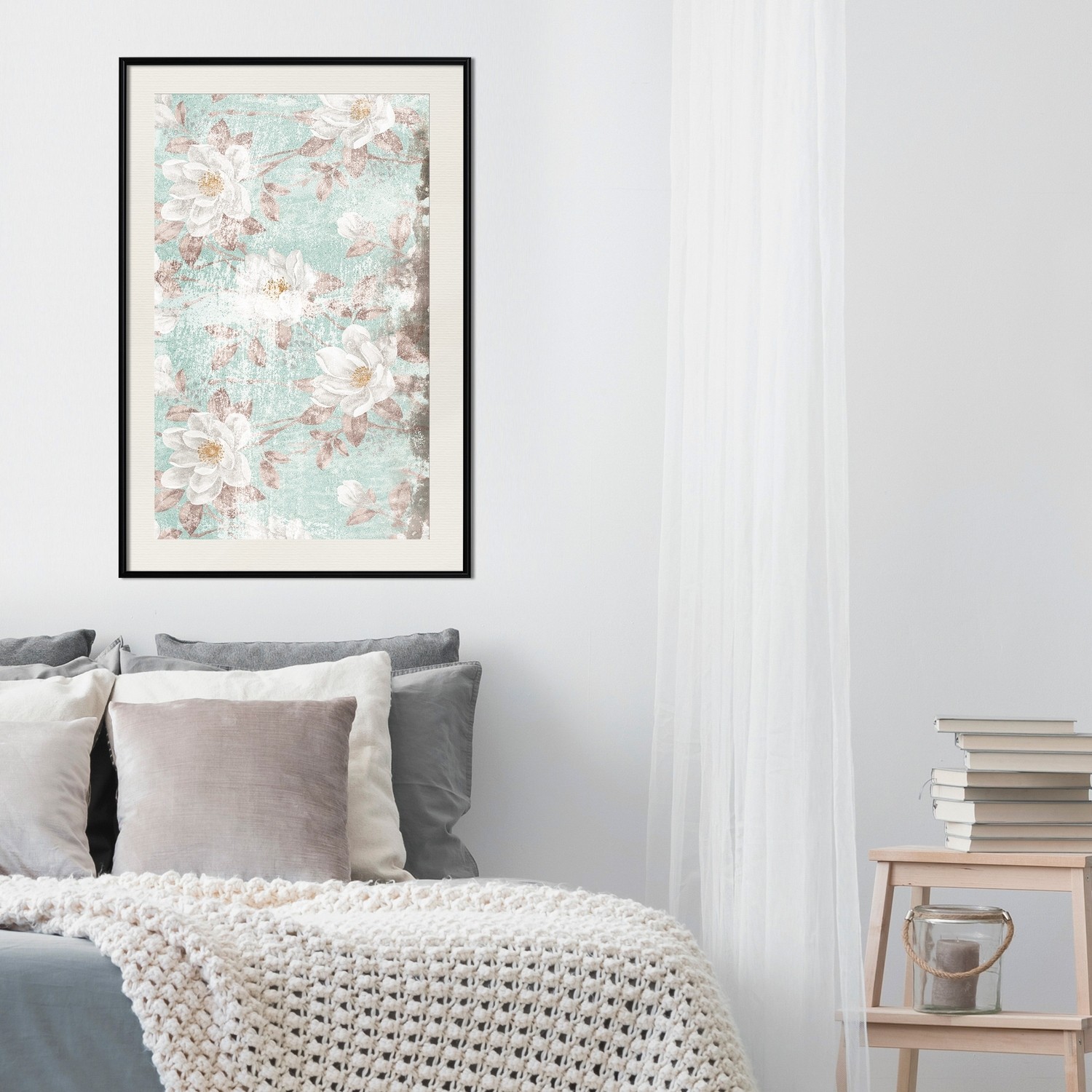 Poster Artgeist Affisch Roman Flowers