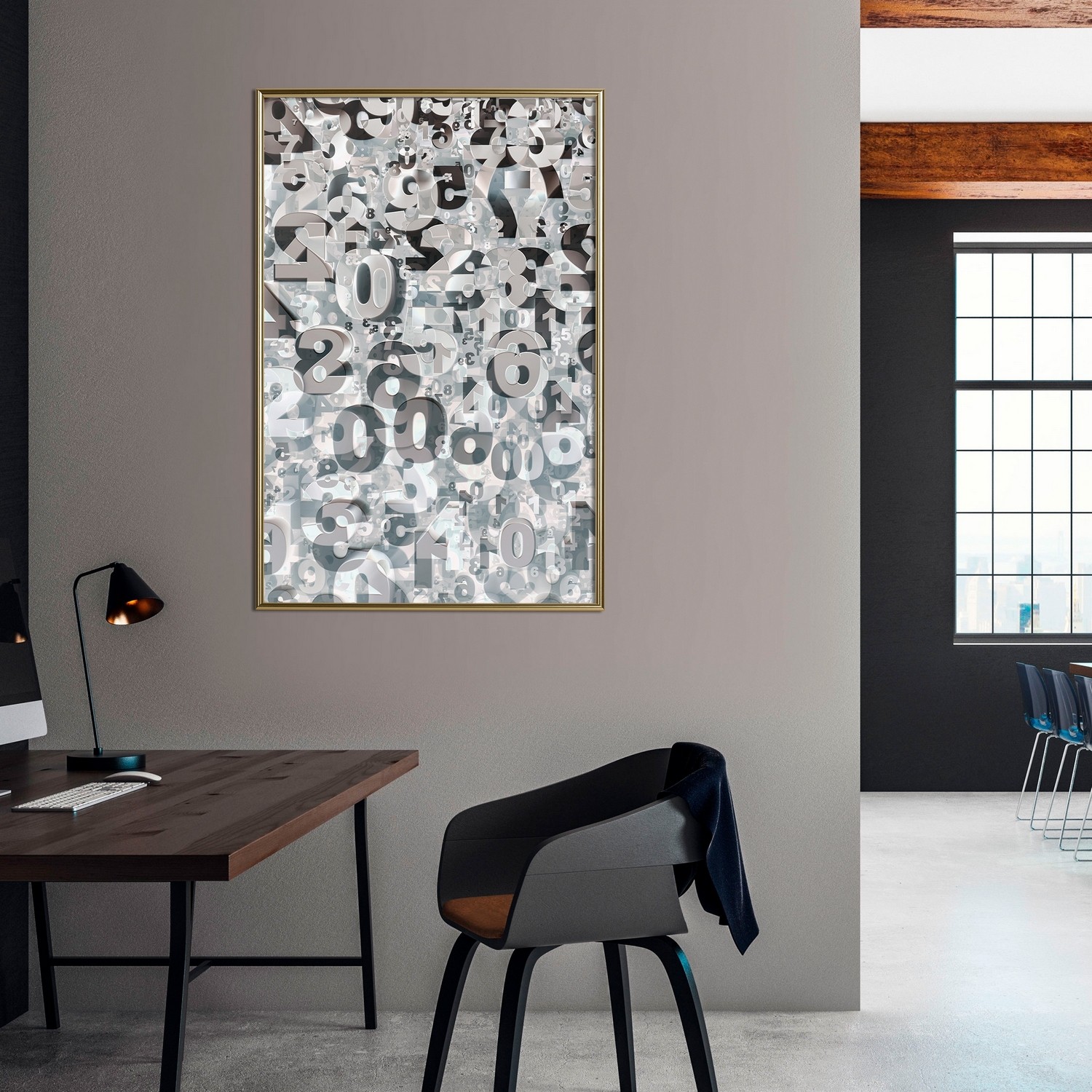 Poster Artgeist Affisch Numerology