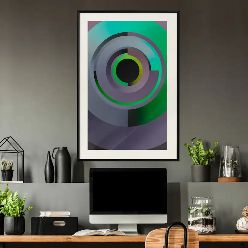 Poster Artgeist Affisch Efficient System