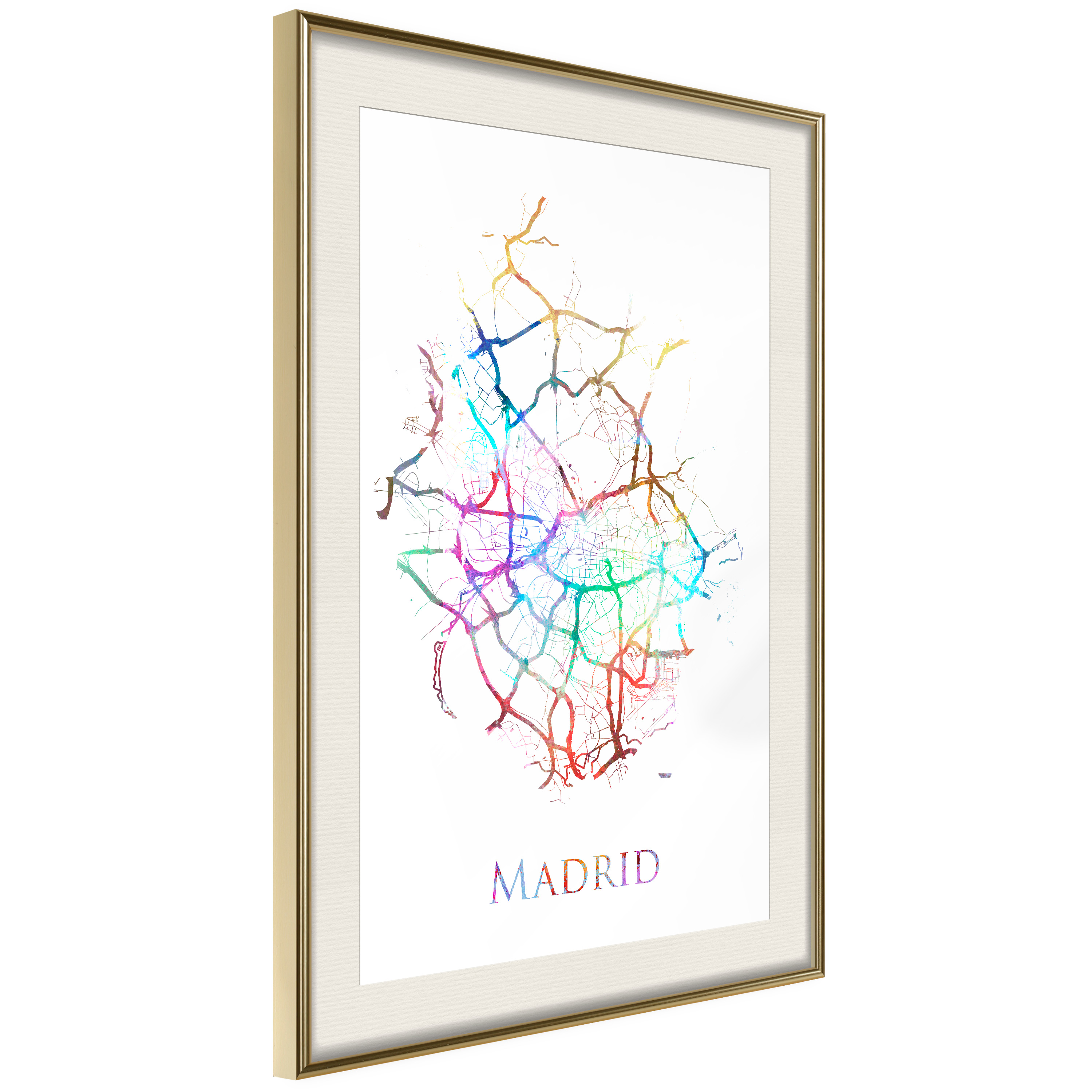 Poster Artgeist Affisch Madrid