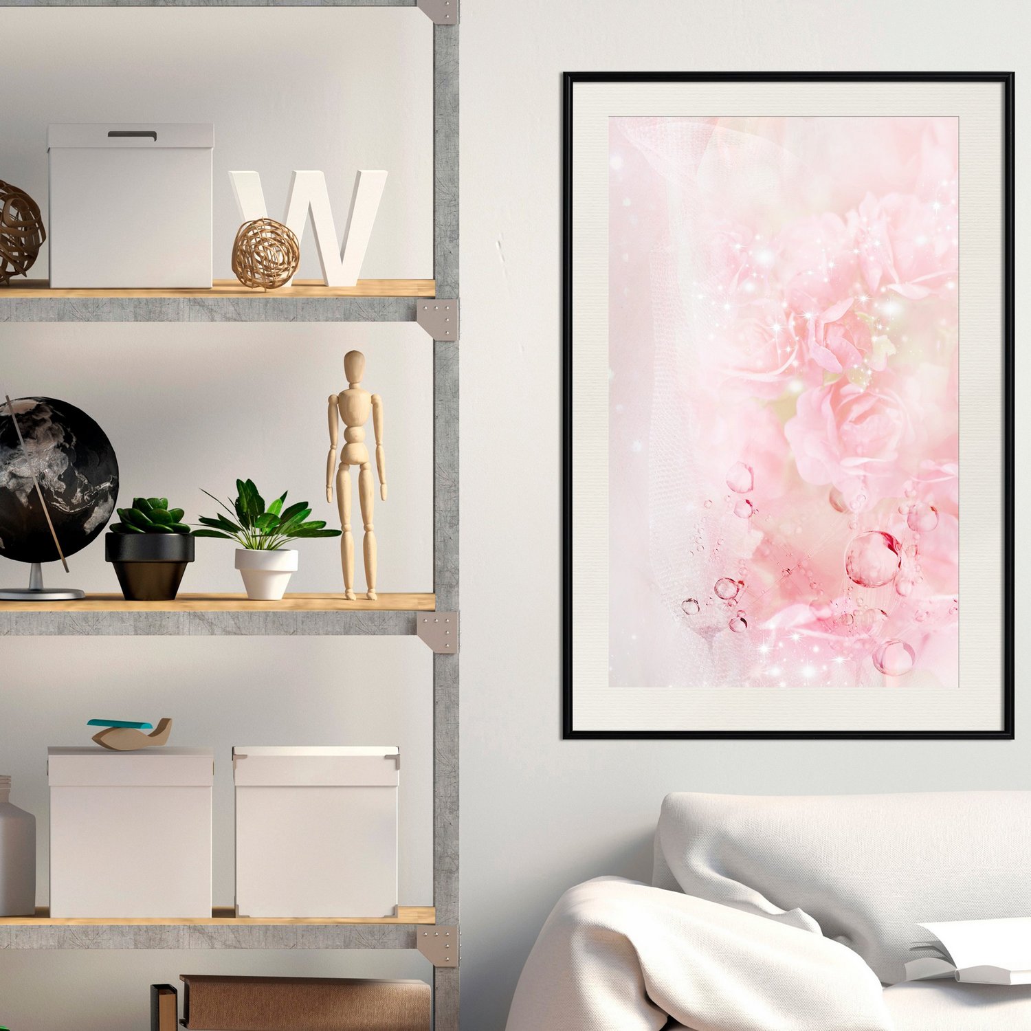 Poster Artgeist Affisch Pink Nature