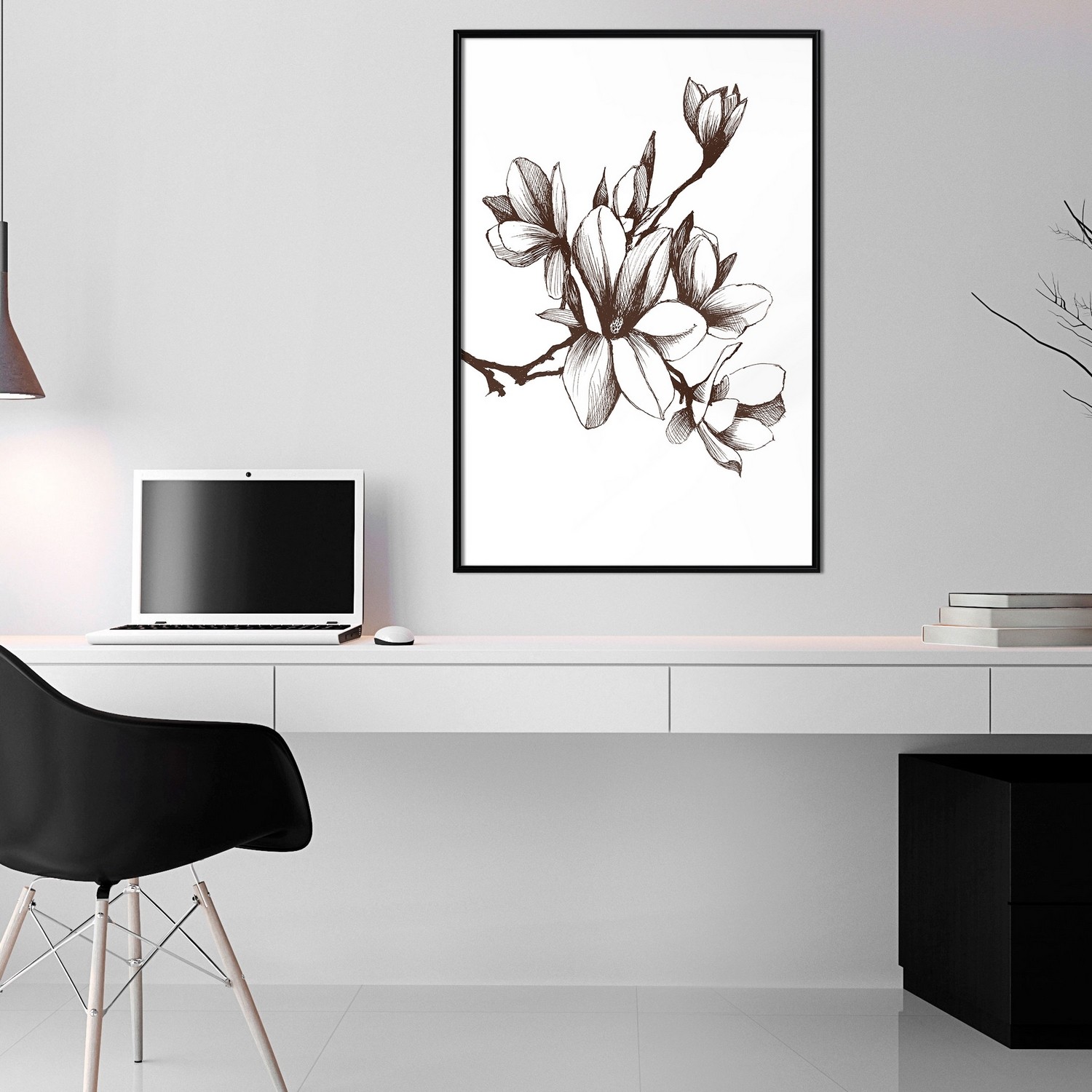 Poster Artgeist Affisch Renaissance Magnolias