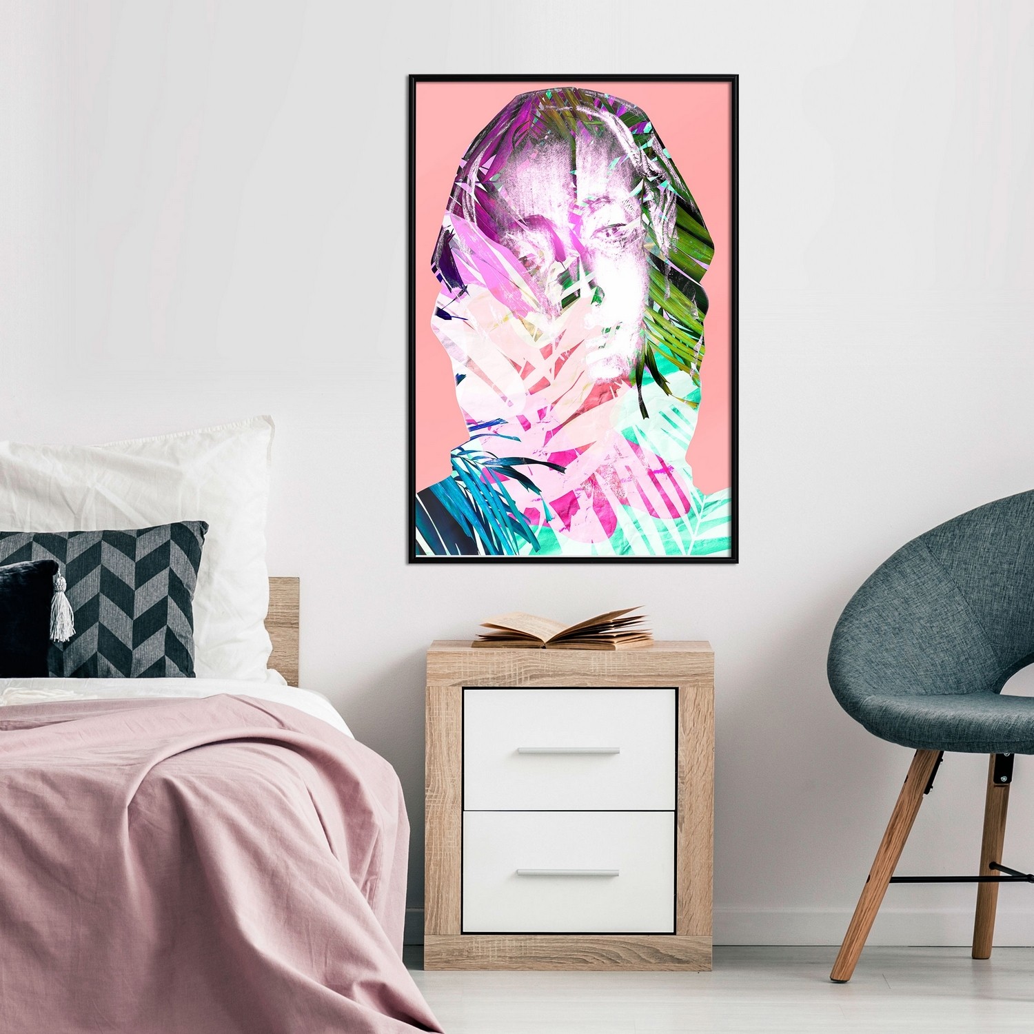 Poster Artgeist Affisch Palm Madonna