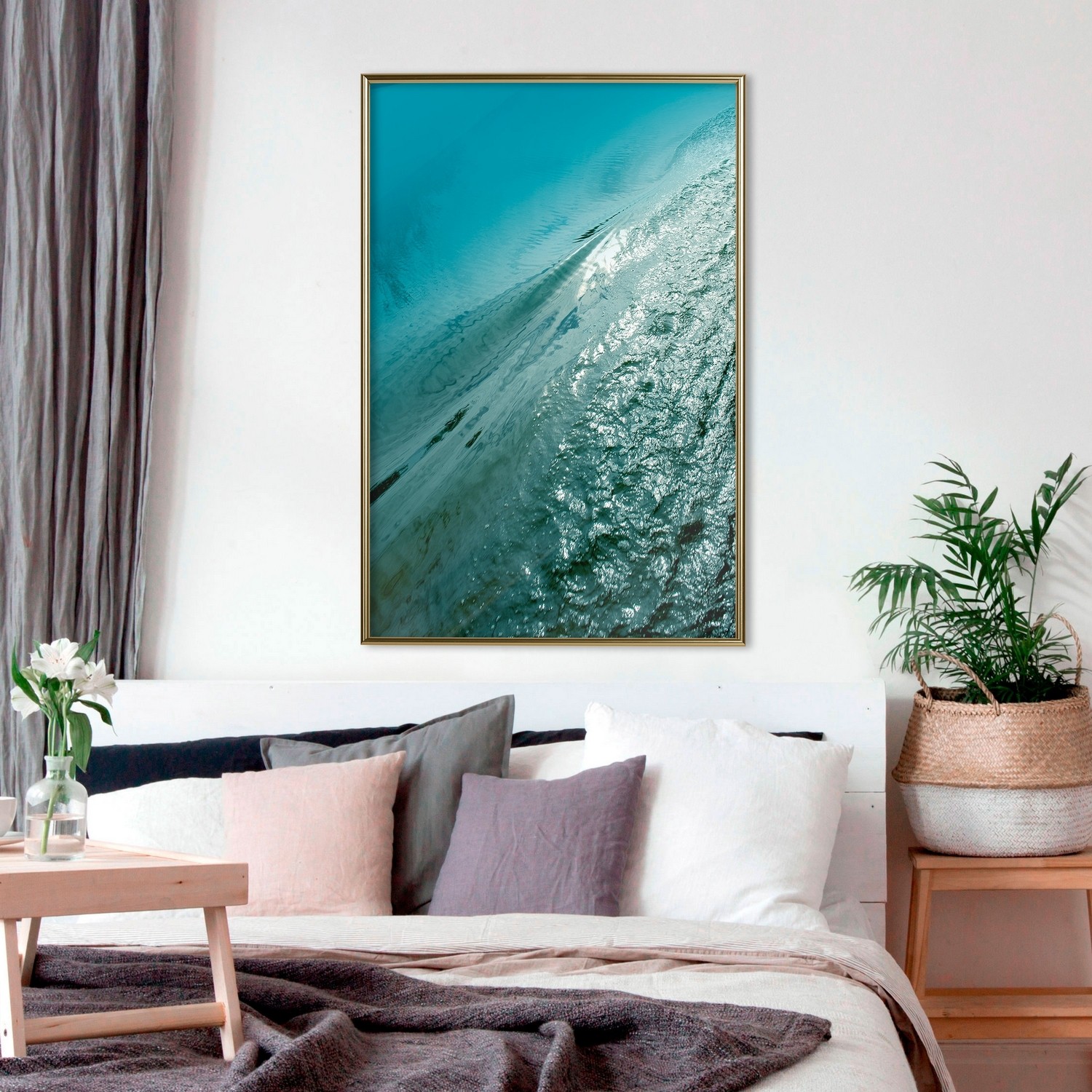 Poster Artgeist Affisch Emerald Ocean