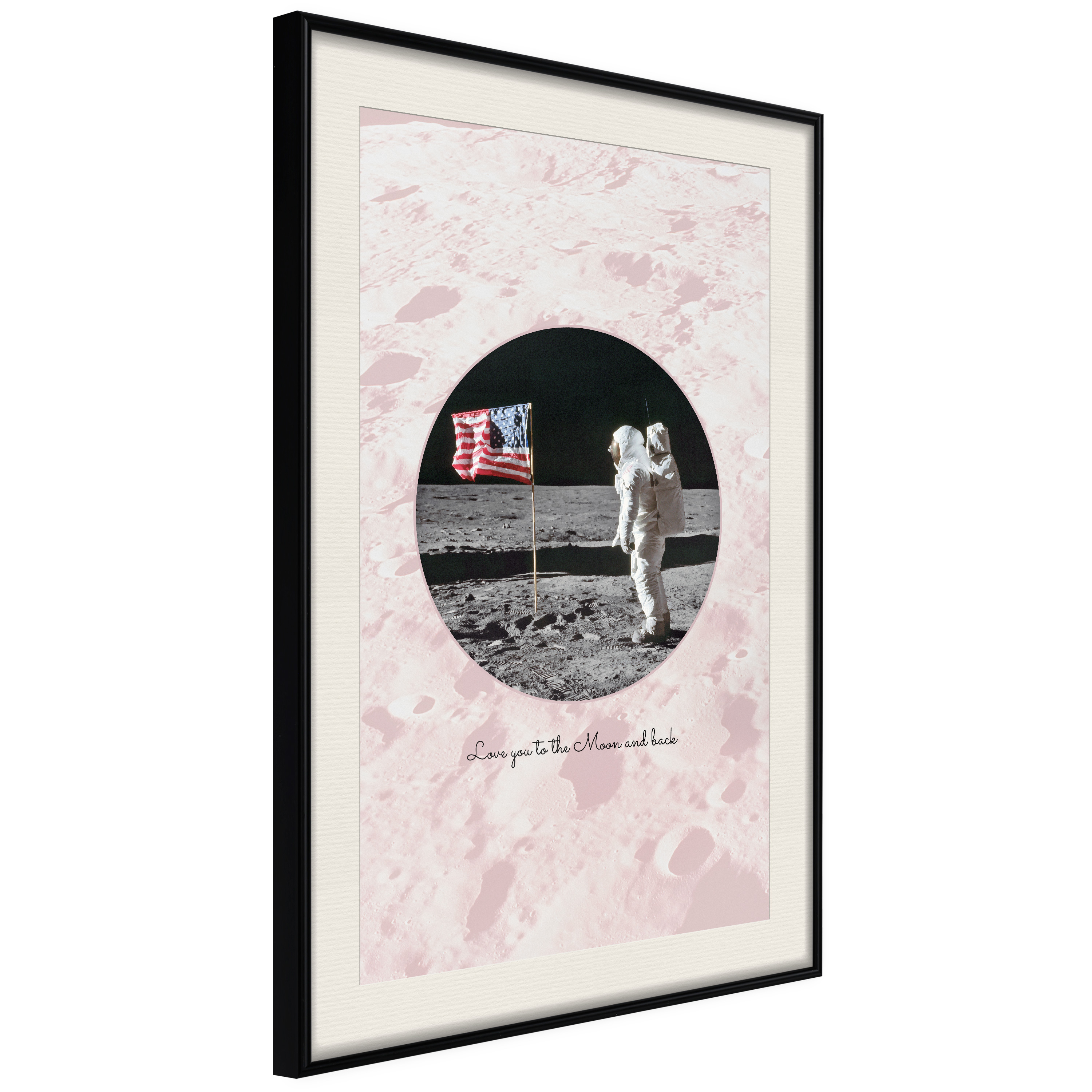 Poster Artgeist Affisch Love You to the Moon and Back