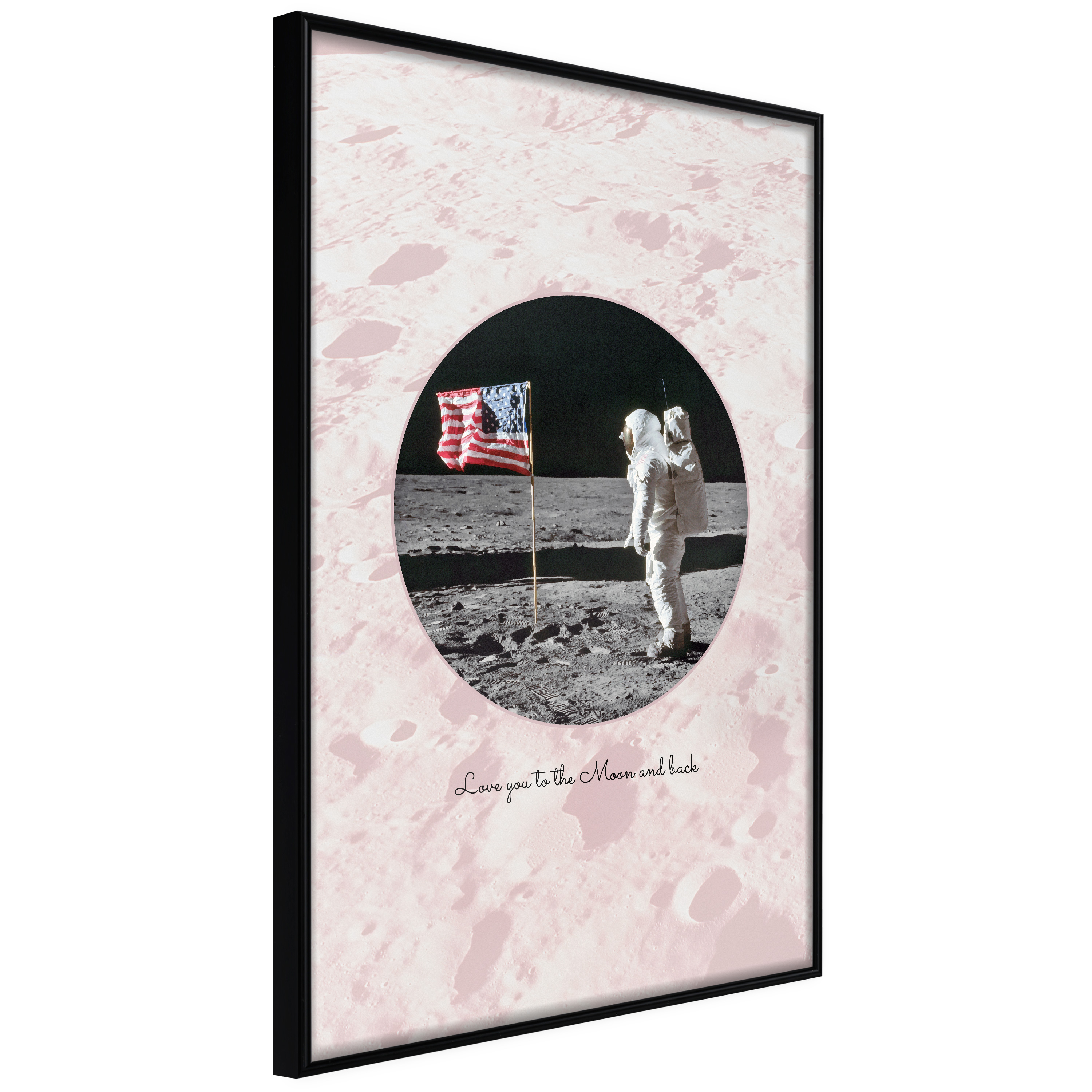 Poster Artgeist Affisch Love You to the Moon and Back