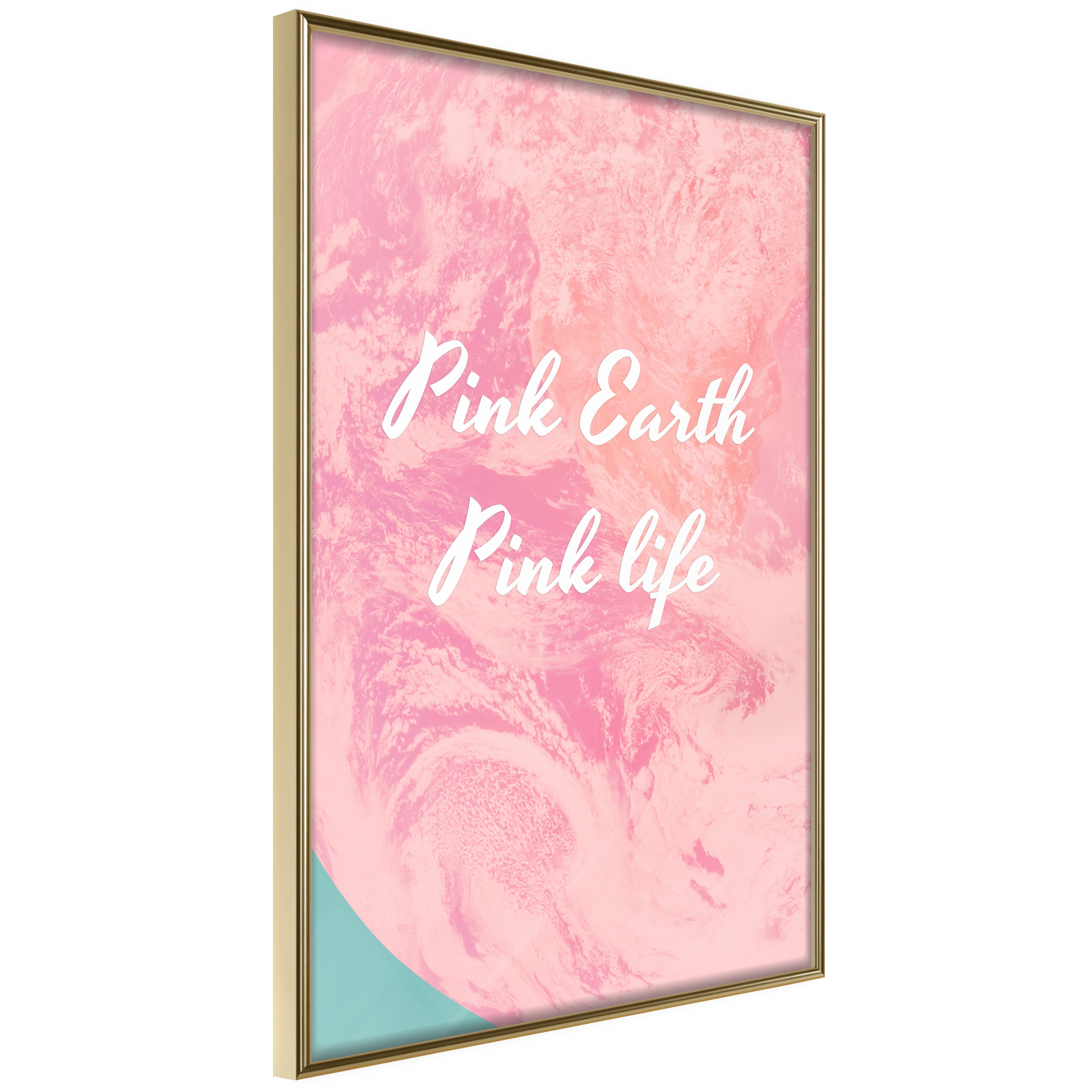 Poster Artgeist Affisch Pink Earth, Pink Life