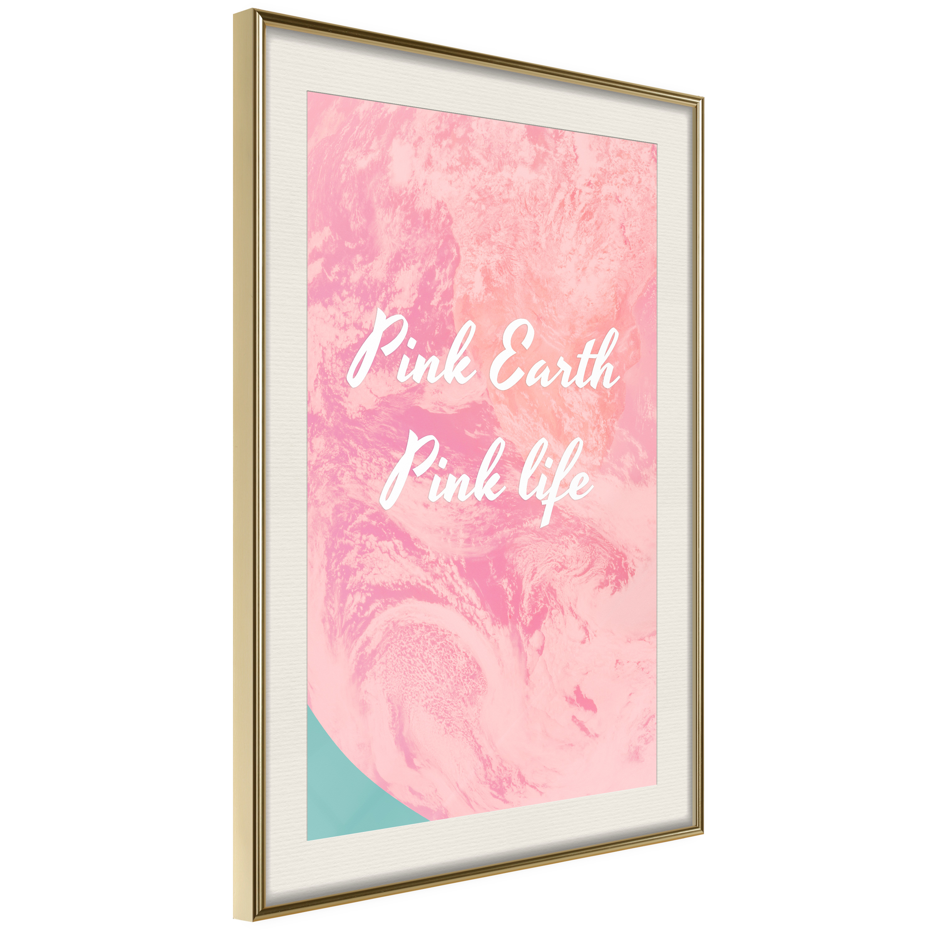Poster Artgeist Affisch Pink Earth, Pink Life