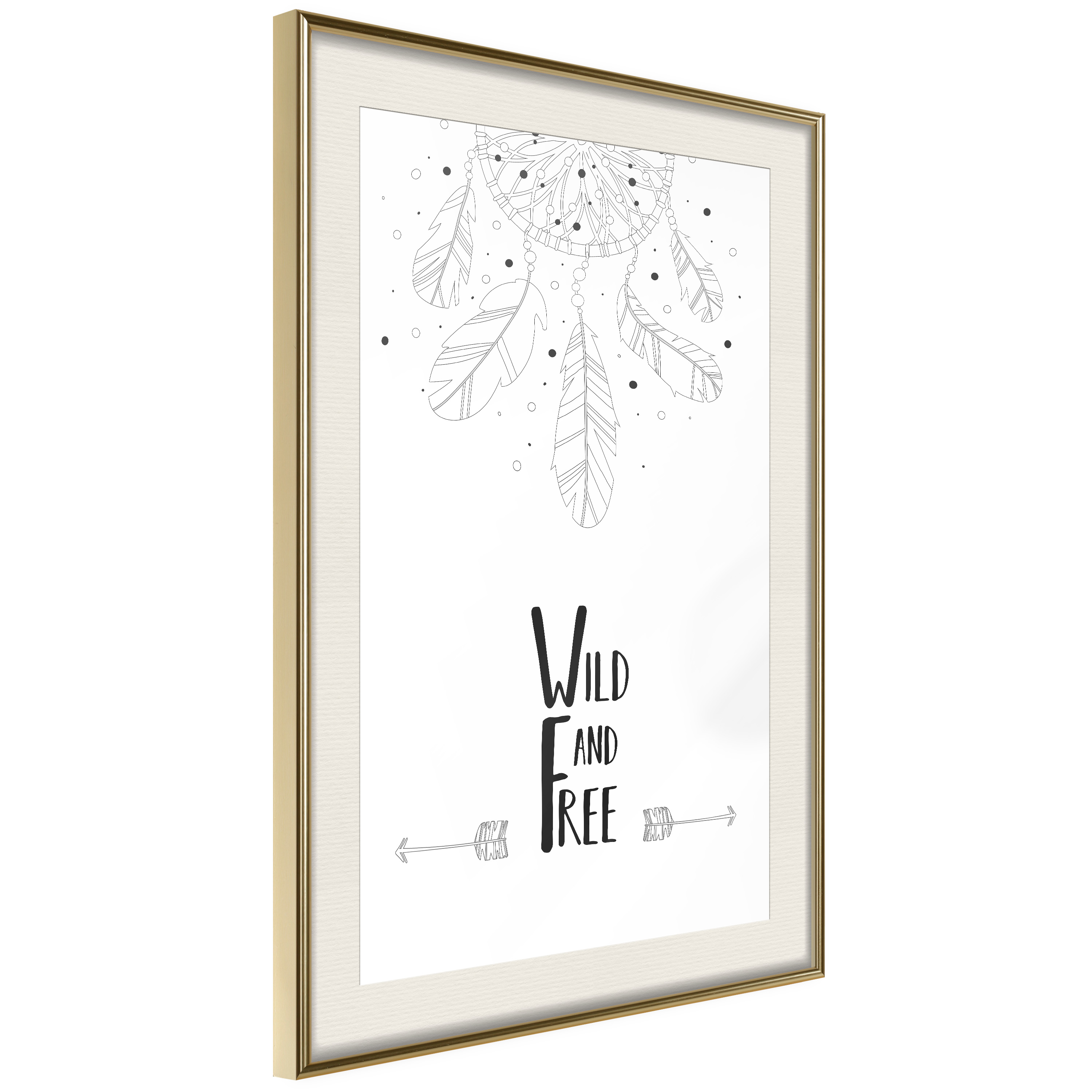 Poster Artgeist Affisch Wild and Free