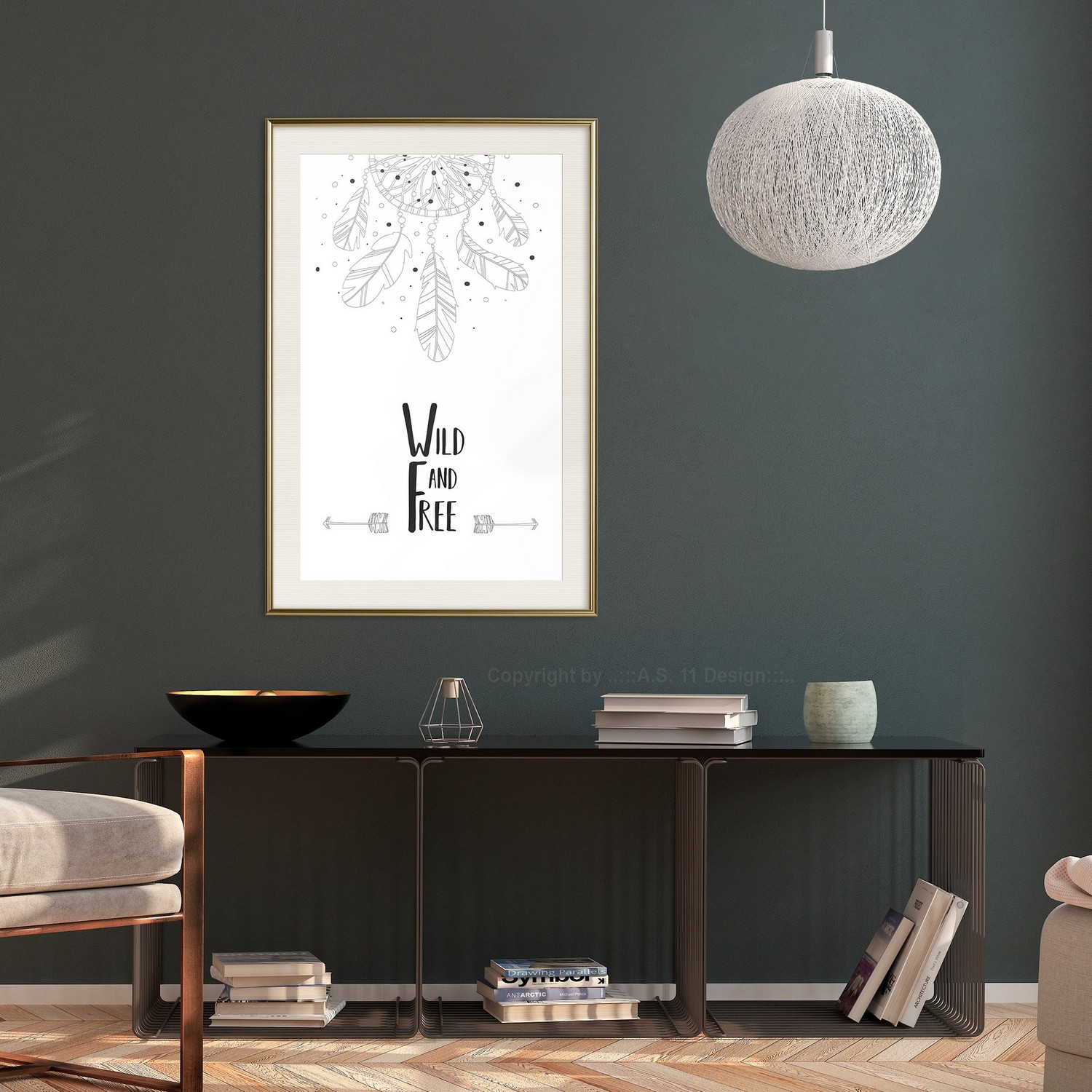 Poster Artgeist Affisch Wild and Free