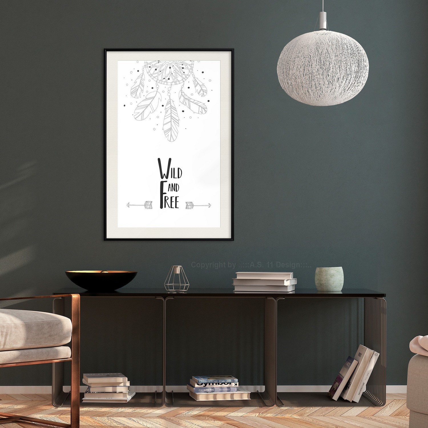 Poster Artgeist Affisch Wild and Free