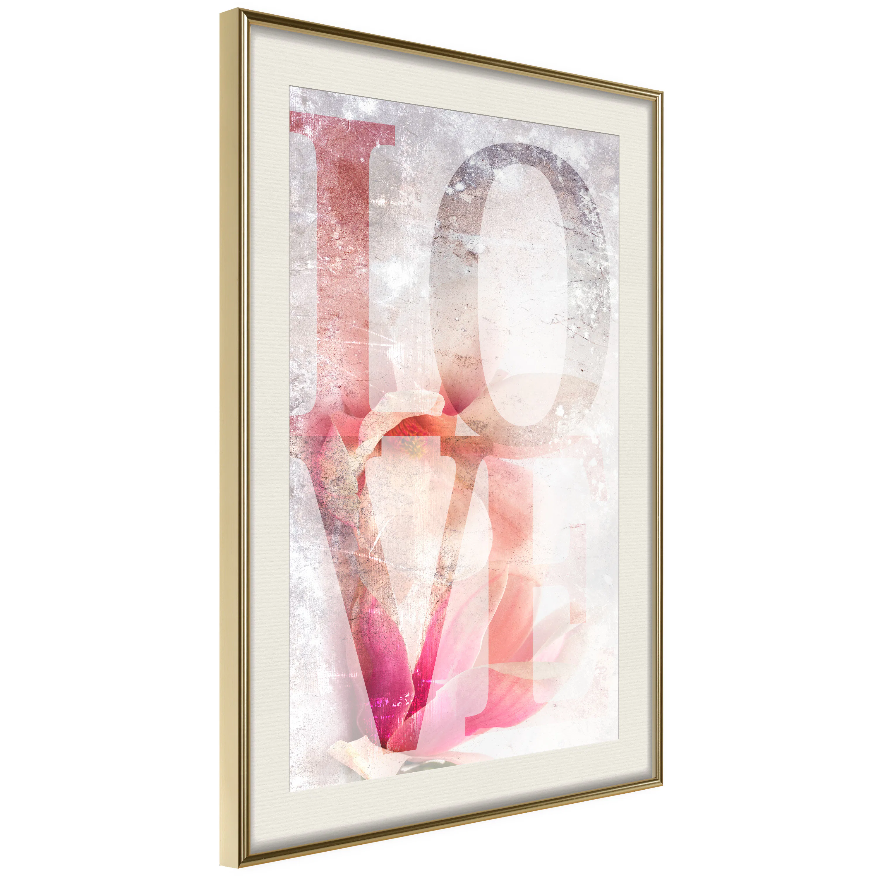 Poster Artgeist Affisch Magnolia Love