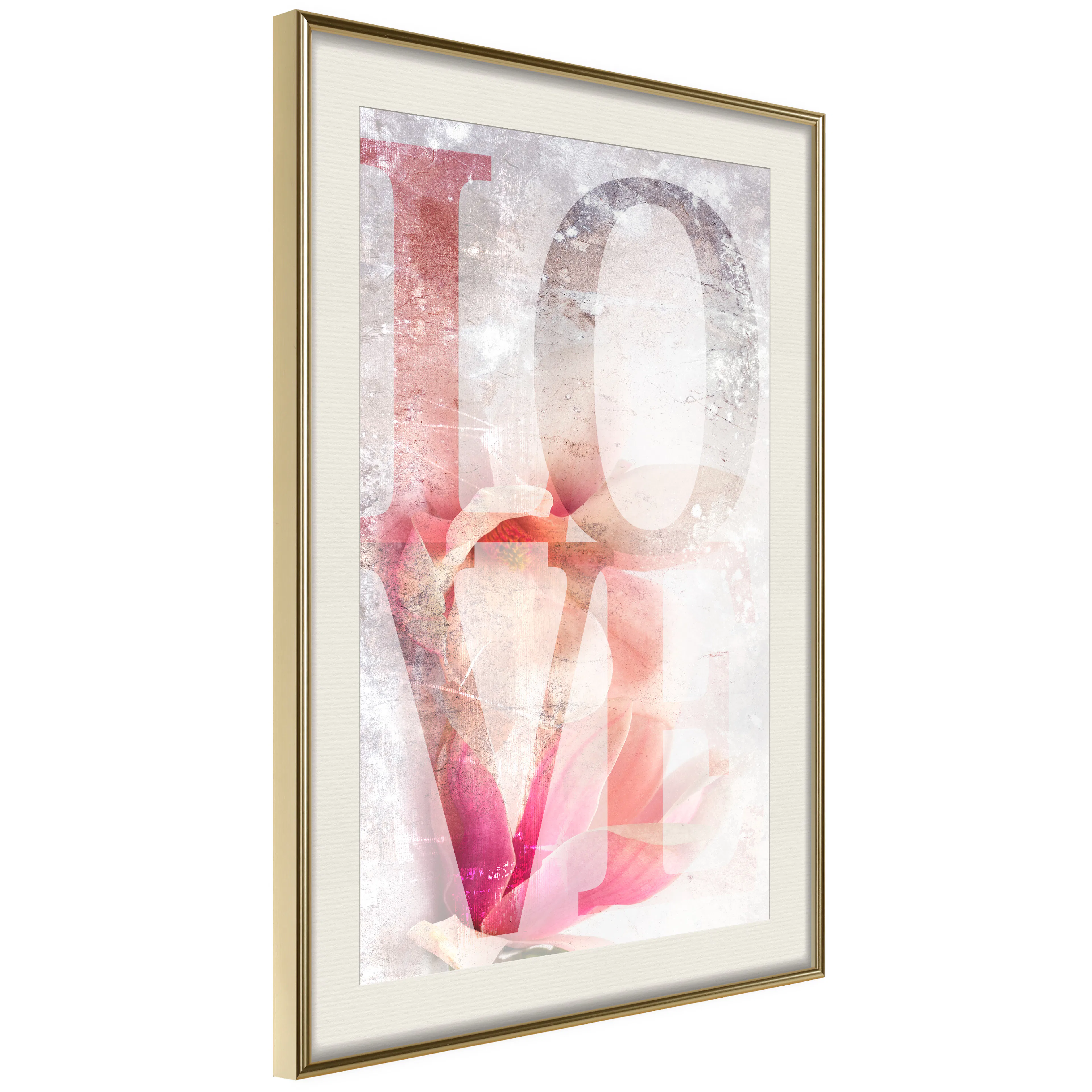 Poster Artgeist Affisch Magnolia Love