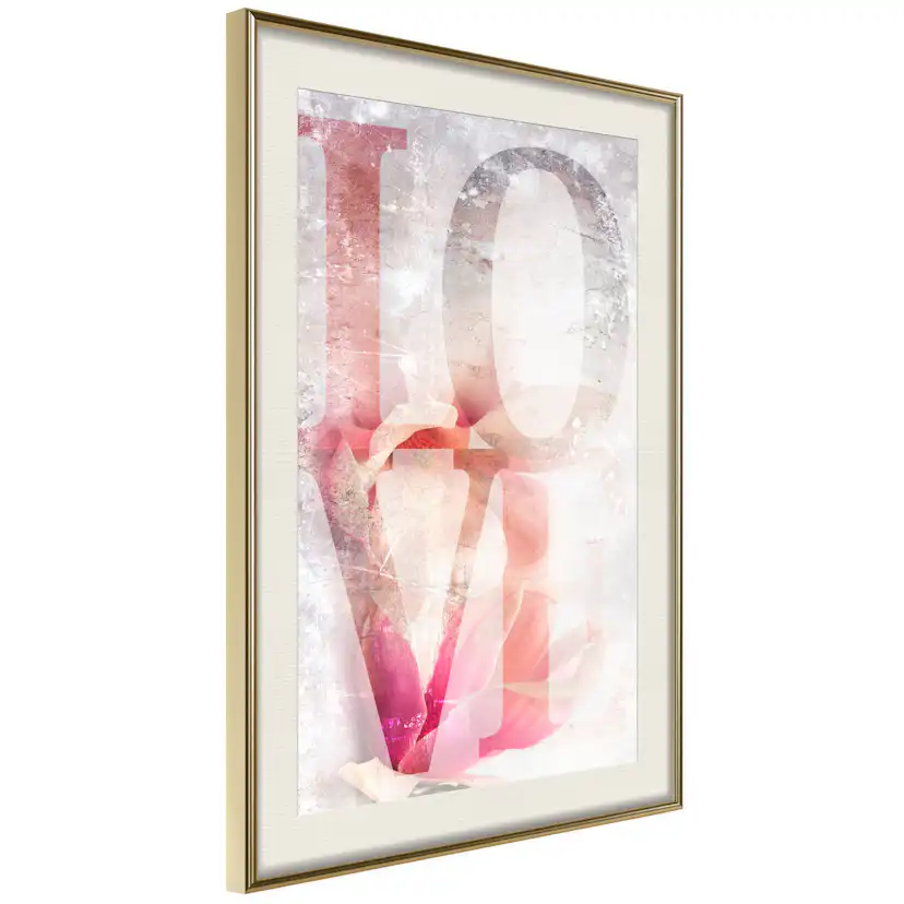Poster Artgeist Affisch Magnolia Love