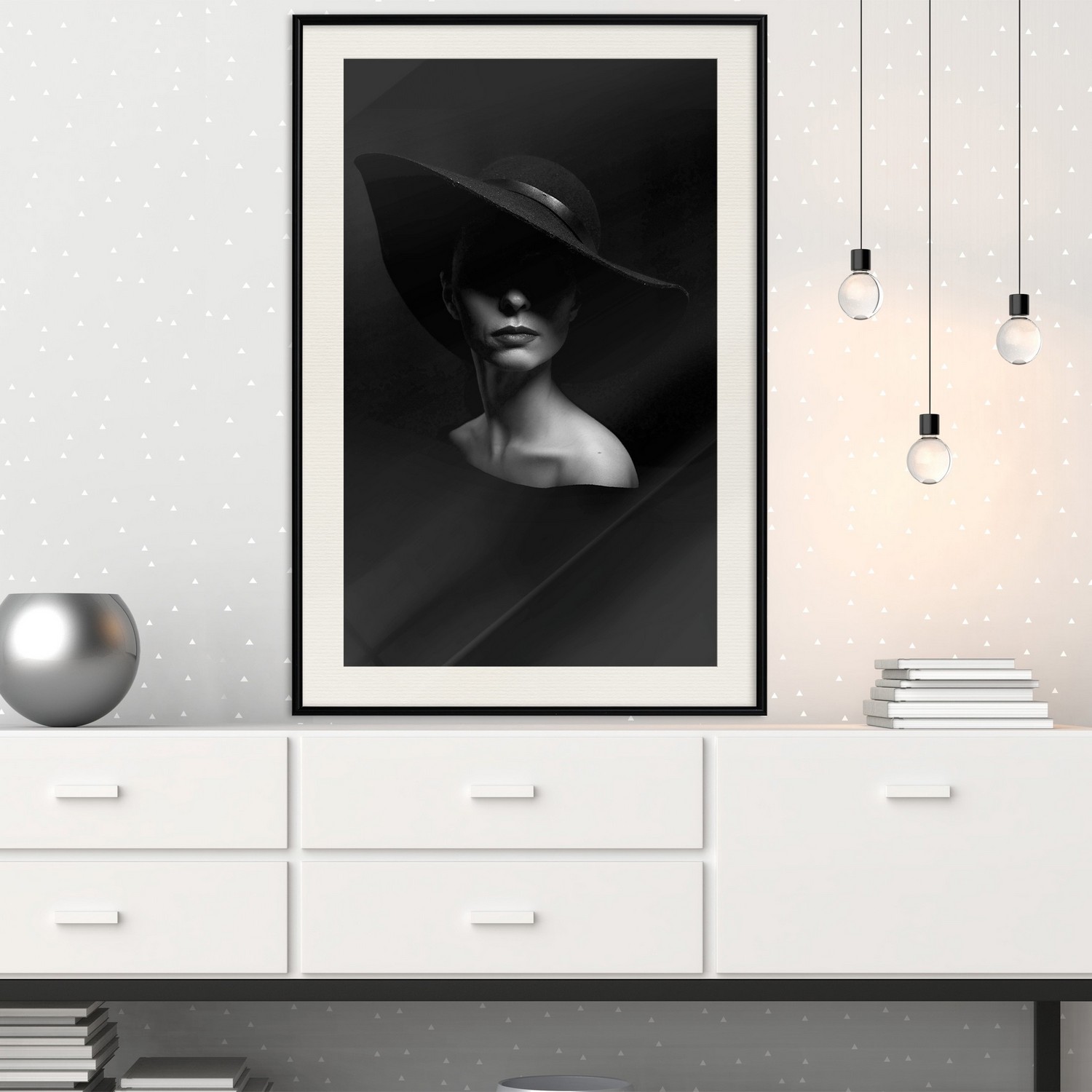Poster Artgeist Affisch Mysterious Woman