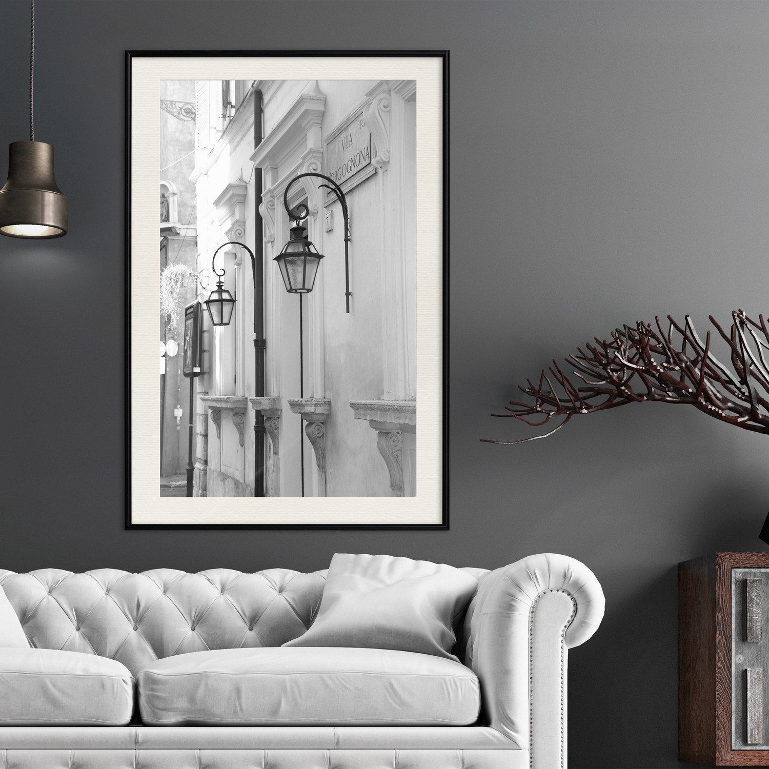 Poster Artgeist Affisch Street Lamps