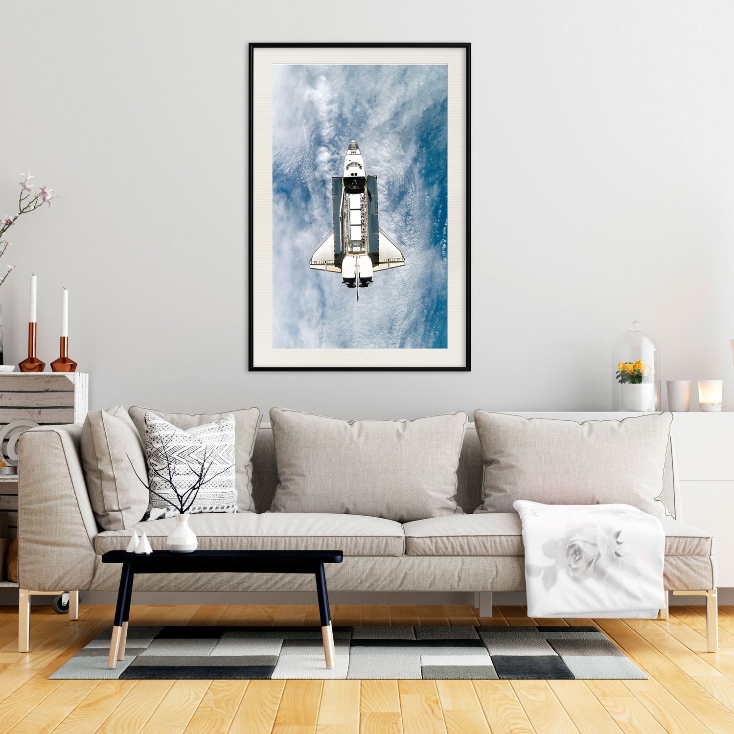 Poster Artgeist Affisch Space Shuttle